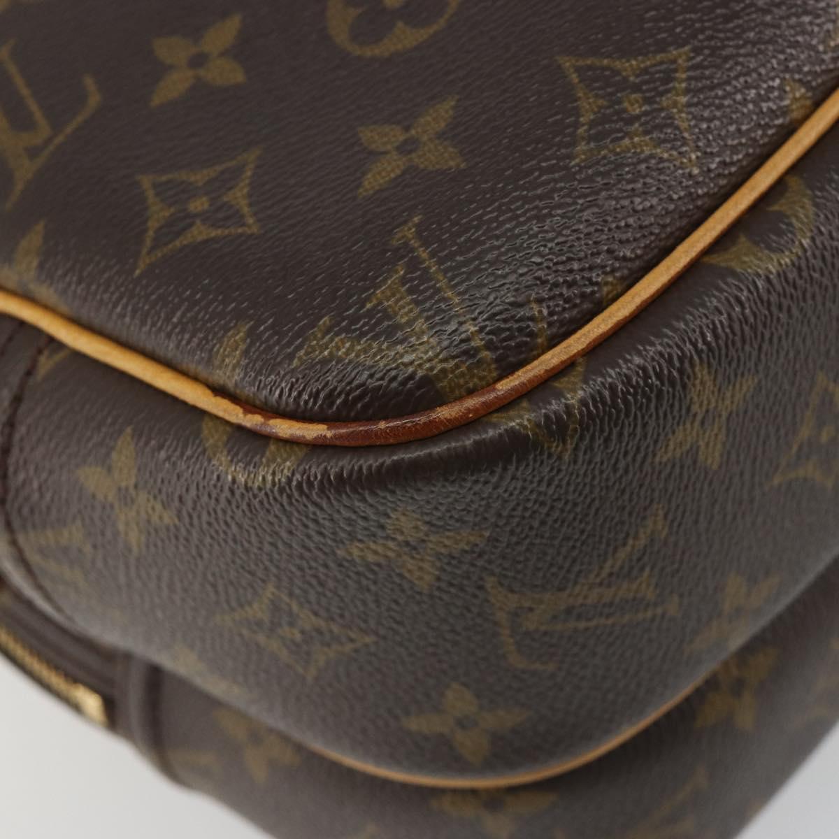 LOUIS VUITTON Monogram Reporter PM Shoulder Bag M45254 LV Auth 192513