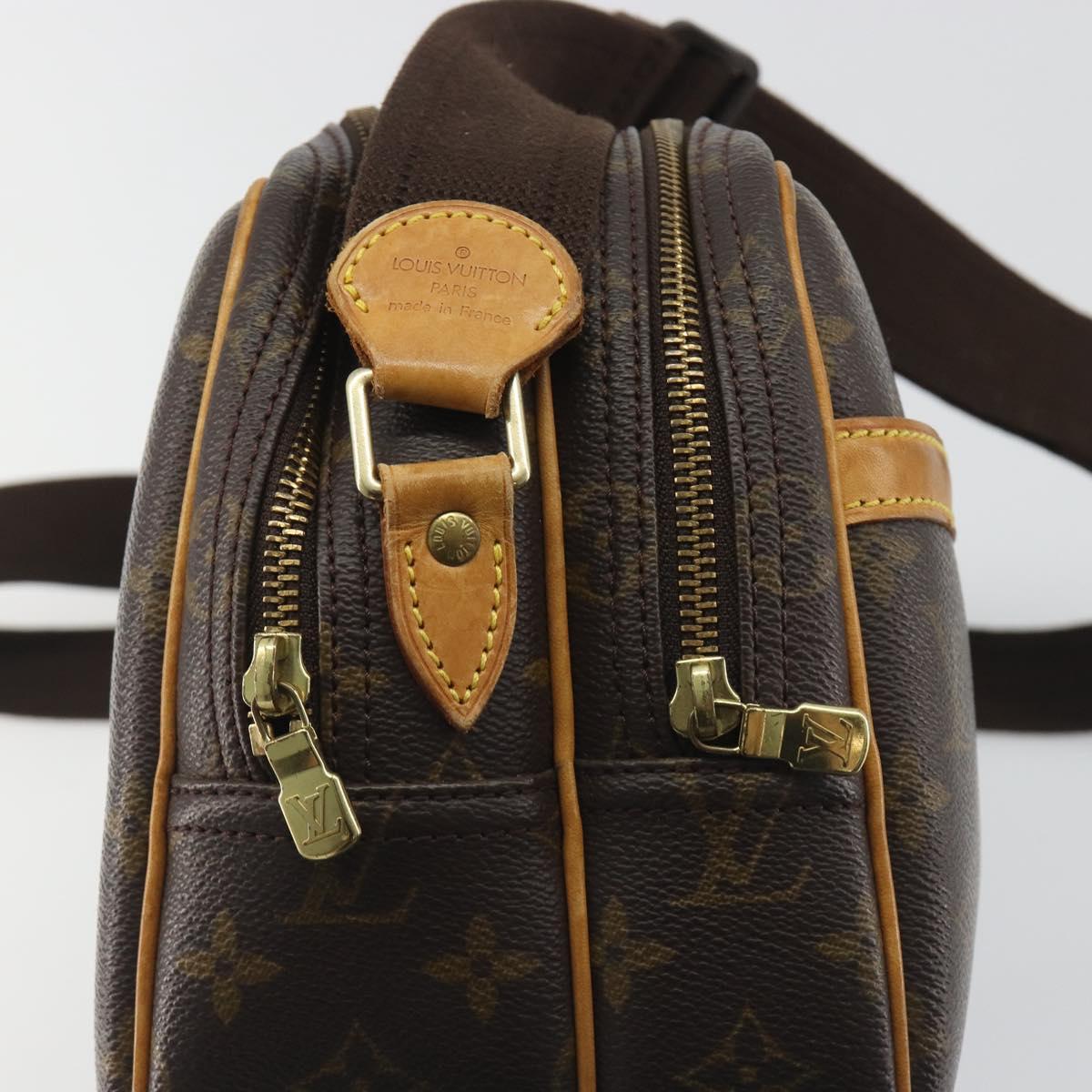 LOUIS VUITTON Monogram Reporter PM Shoulder Bag M45254 LV Auth 192513