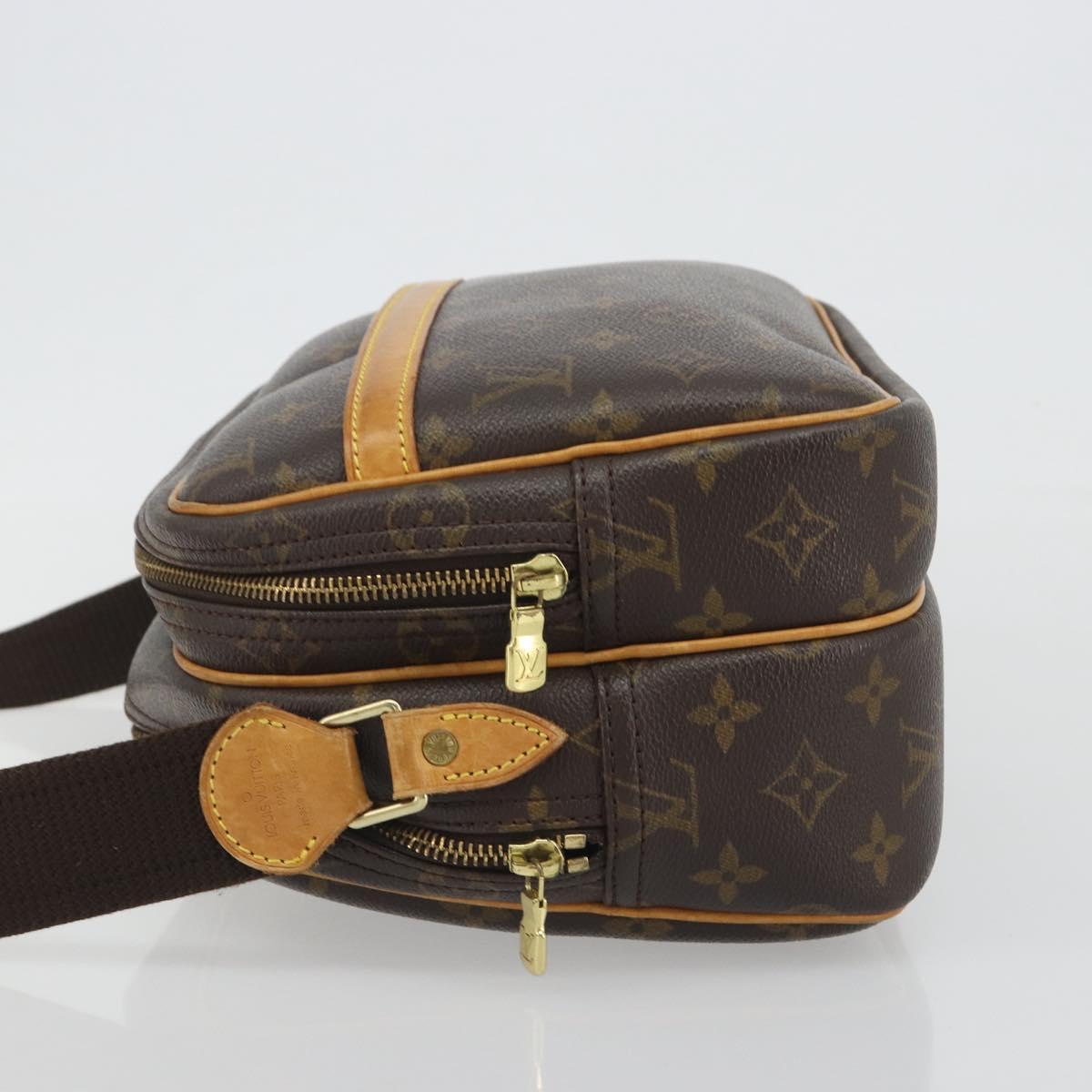 LOUIS VUITTON Monogram Reporter PM Shoulder Bag M45254 LV Auth 192513