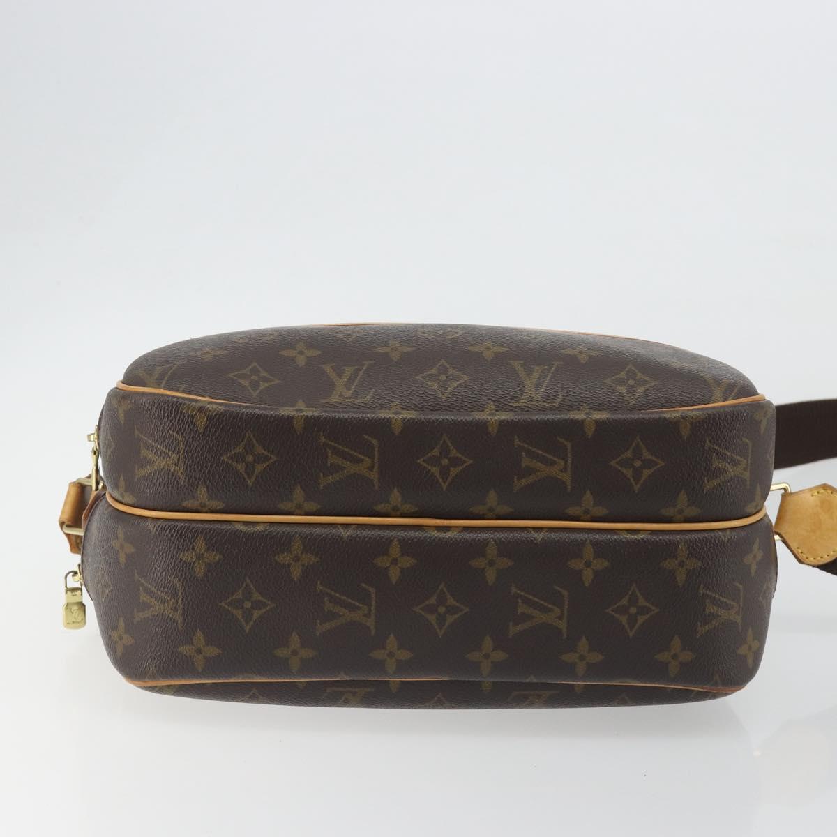 LOUIS VUITTON Monogram Reporter PM Shoulder Bag M45254 LV Auth 192513