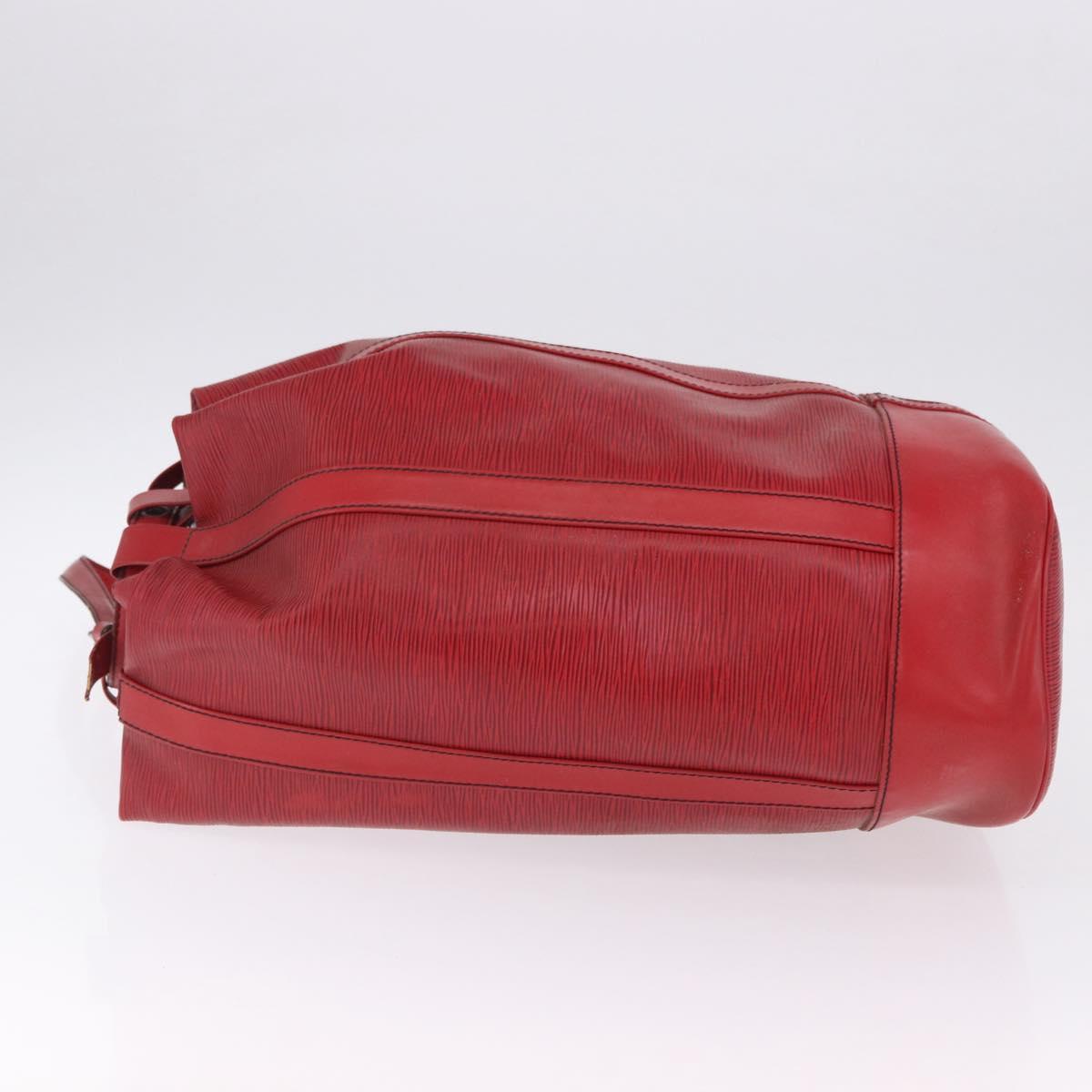LOUIS VUITTON Epi Randonnee GM Shoulder Bag Red M43087 LV Auth 192514