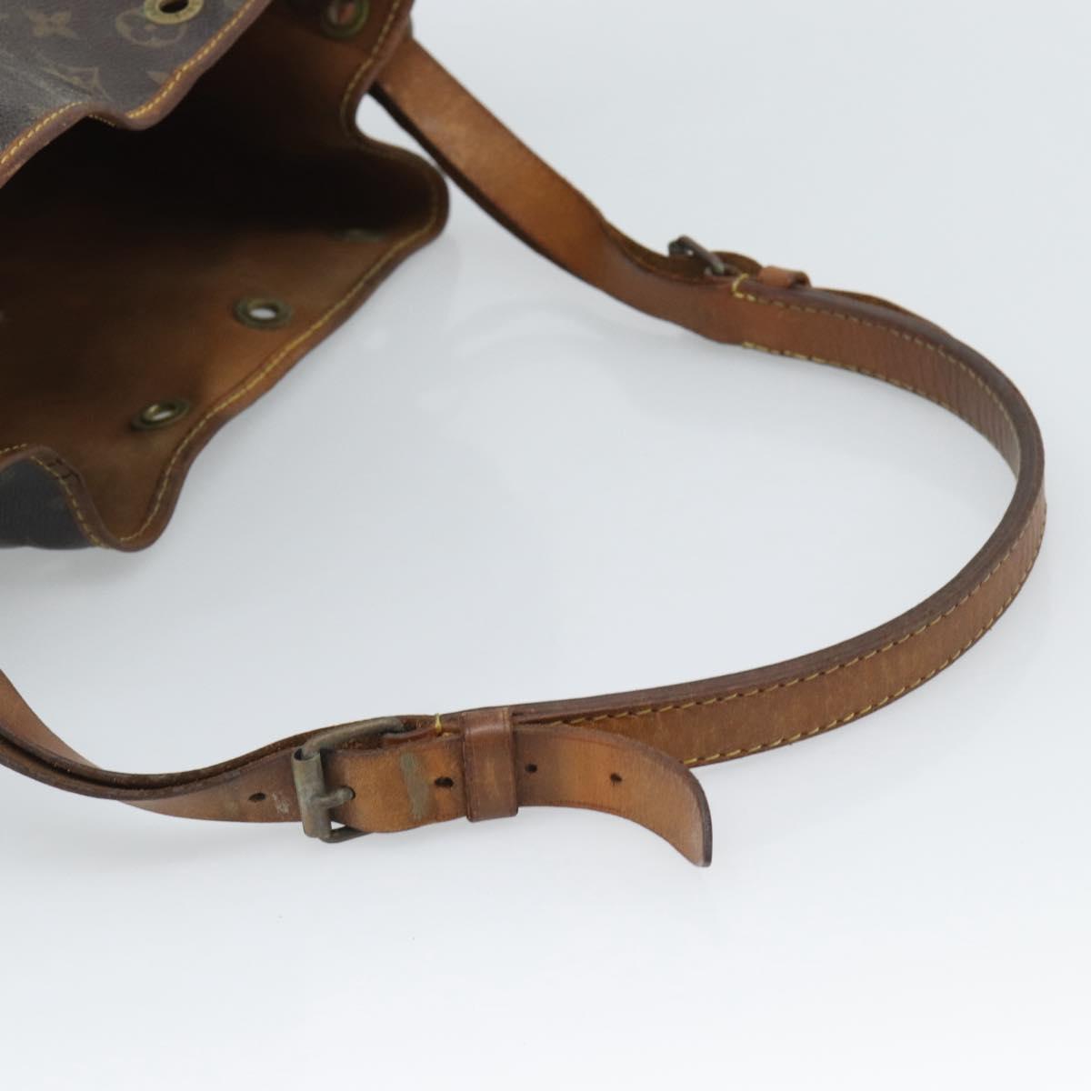 LOUIS VUITTON Monogram Petit Noe Shoulder Bag M42226 LV Auth 192516