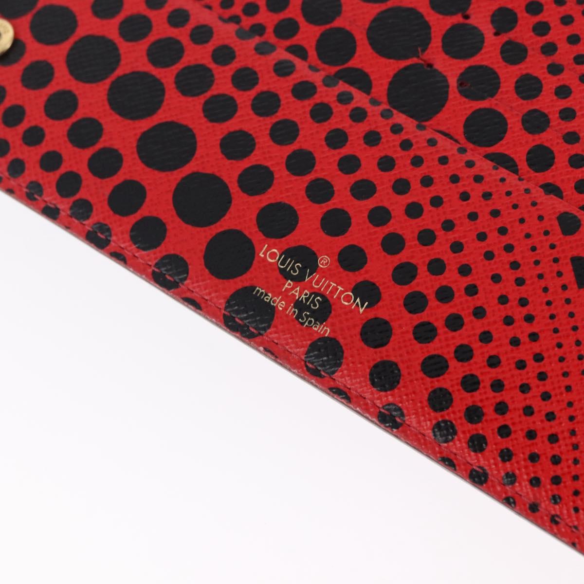 LOUIS VUITTON Monogram PortefeuilleInsolite Long Wallet Rouge M60454 Auth 192548