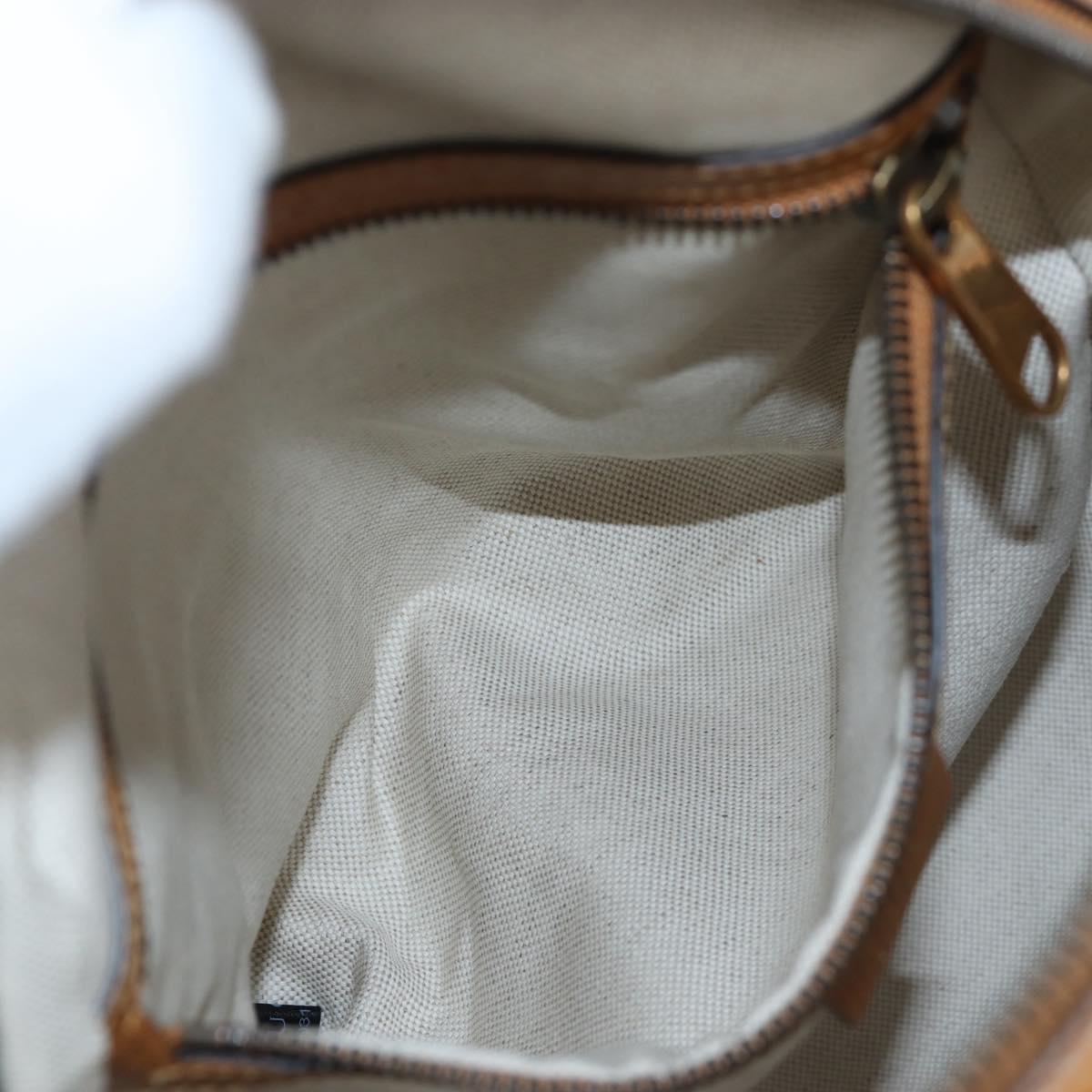 GUCCI Micro GG Supreme Disney Backpack PVC Beige Gold 552884 Auth 192557SM