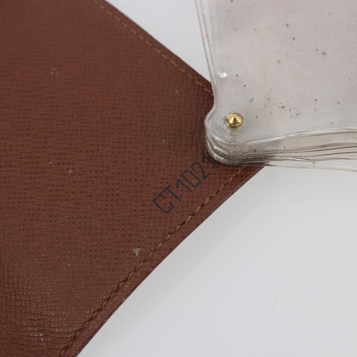 LOUIS VUITTON Monogram Porto Cartes Crdit Pression Card Case M60937 Auth 192559
