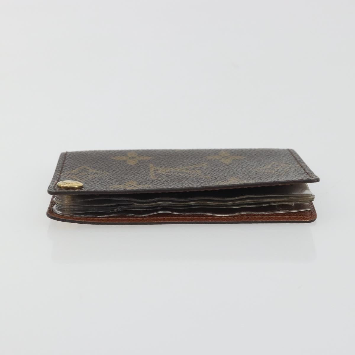 LOUIS VUITTON Monogram Porto Cartes Crdit Pression Card Case M60937 Auth 192559