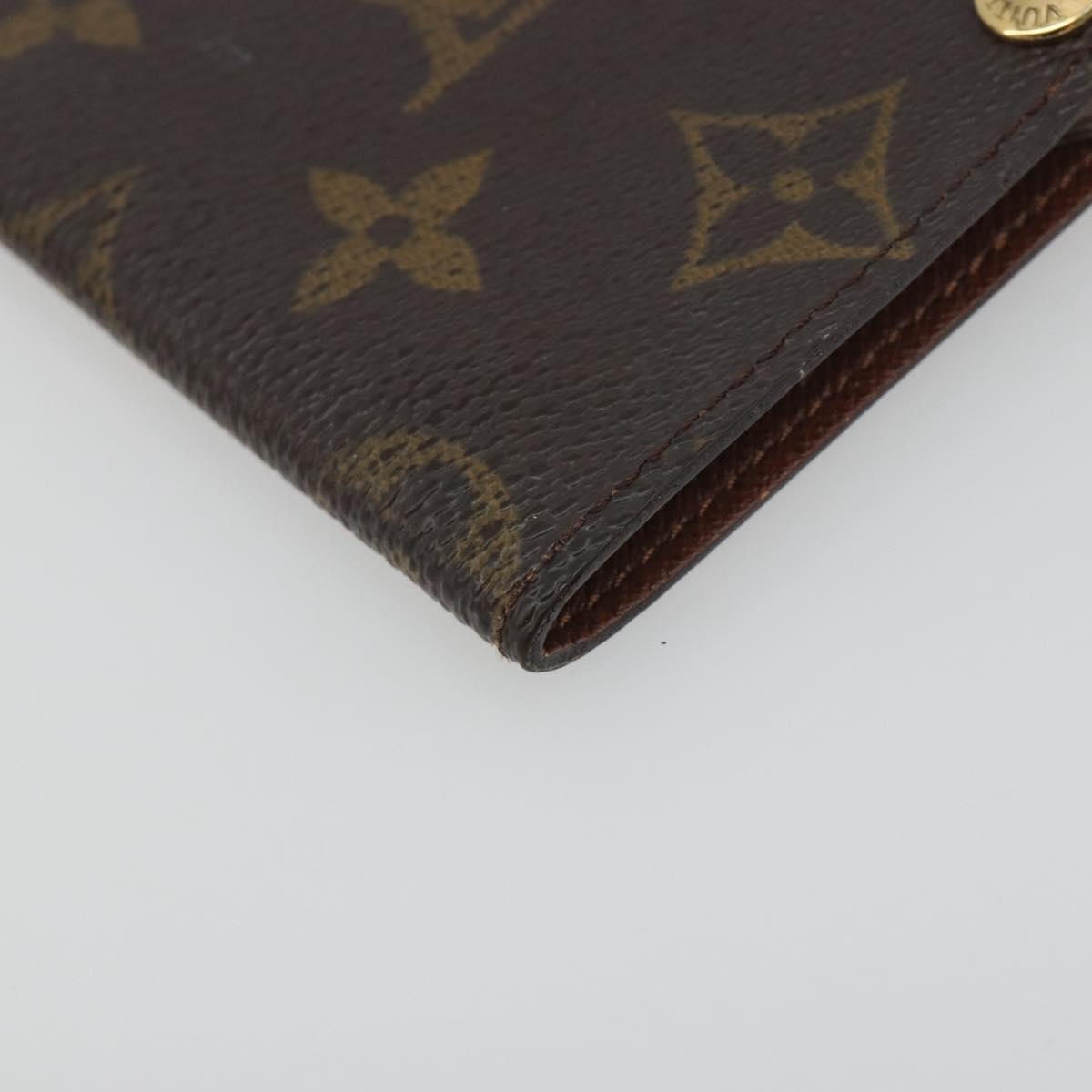 LOUIS VUITTON Monogram Porto Cartes Crdit Pression Card Case M60937 Auth 192559