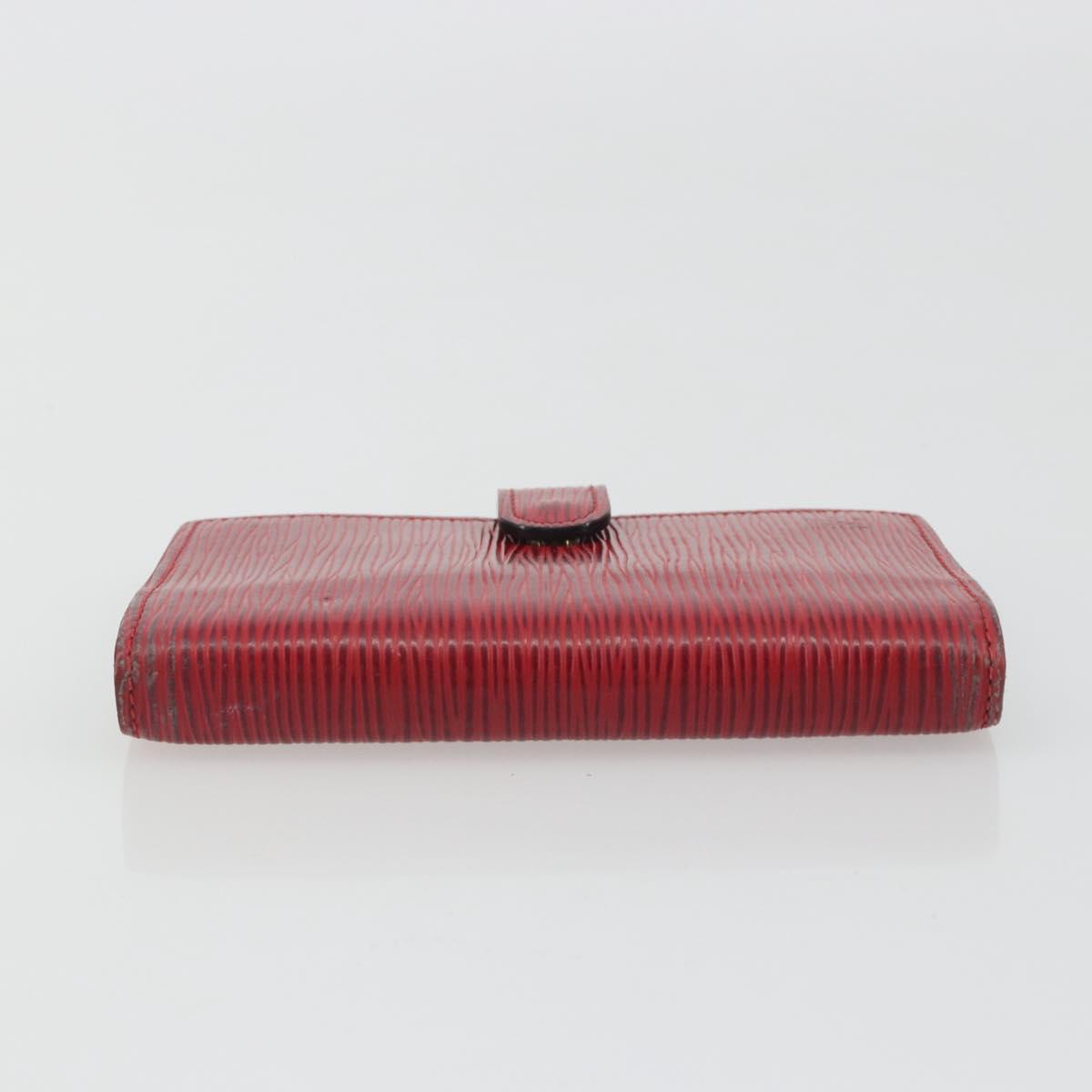 LOUIS VUITTON Epi Agenda PM Day Planner Cover Red R20057 LV Auth 192601