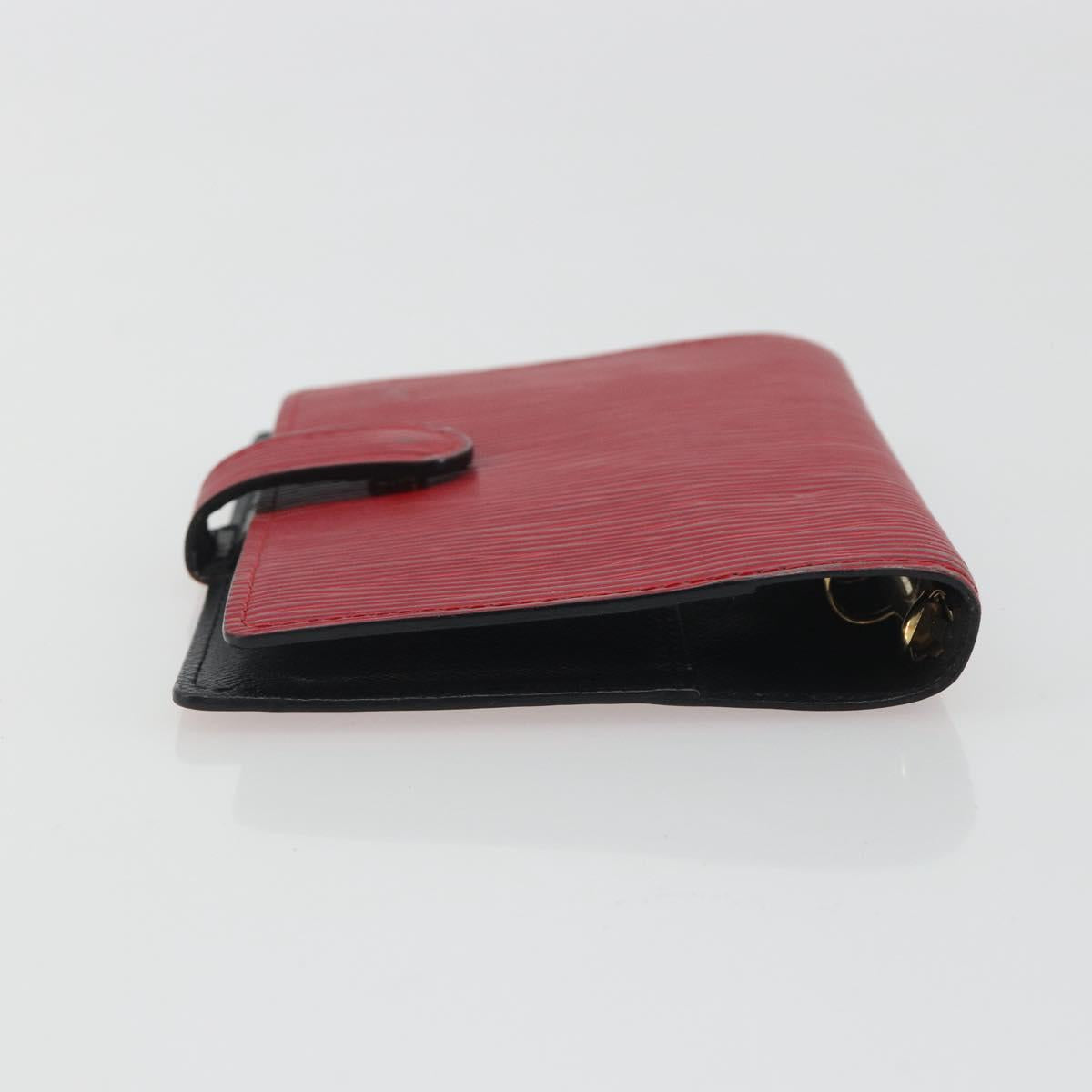LOUIS VUITTON Epi Agenda PM Day Planner Cover Red R20057 LV Auth 192601
