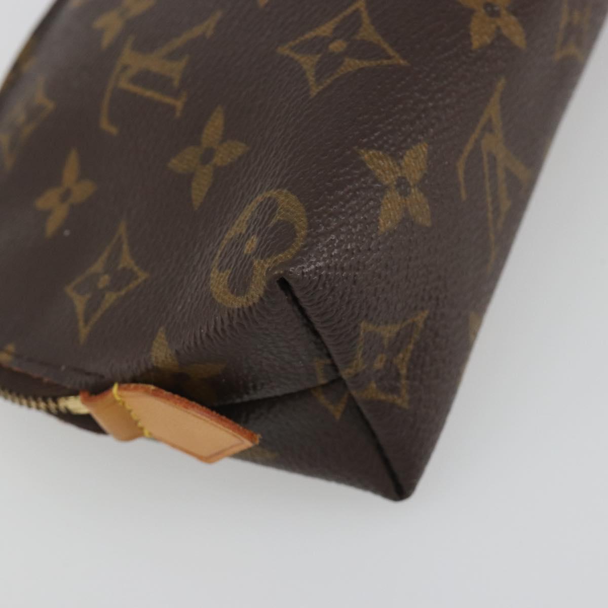 LOUIS VUITTON Monogram Pochette Cosmetic PM Pouch M43998 LV Auth 192605