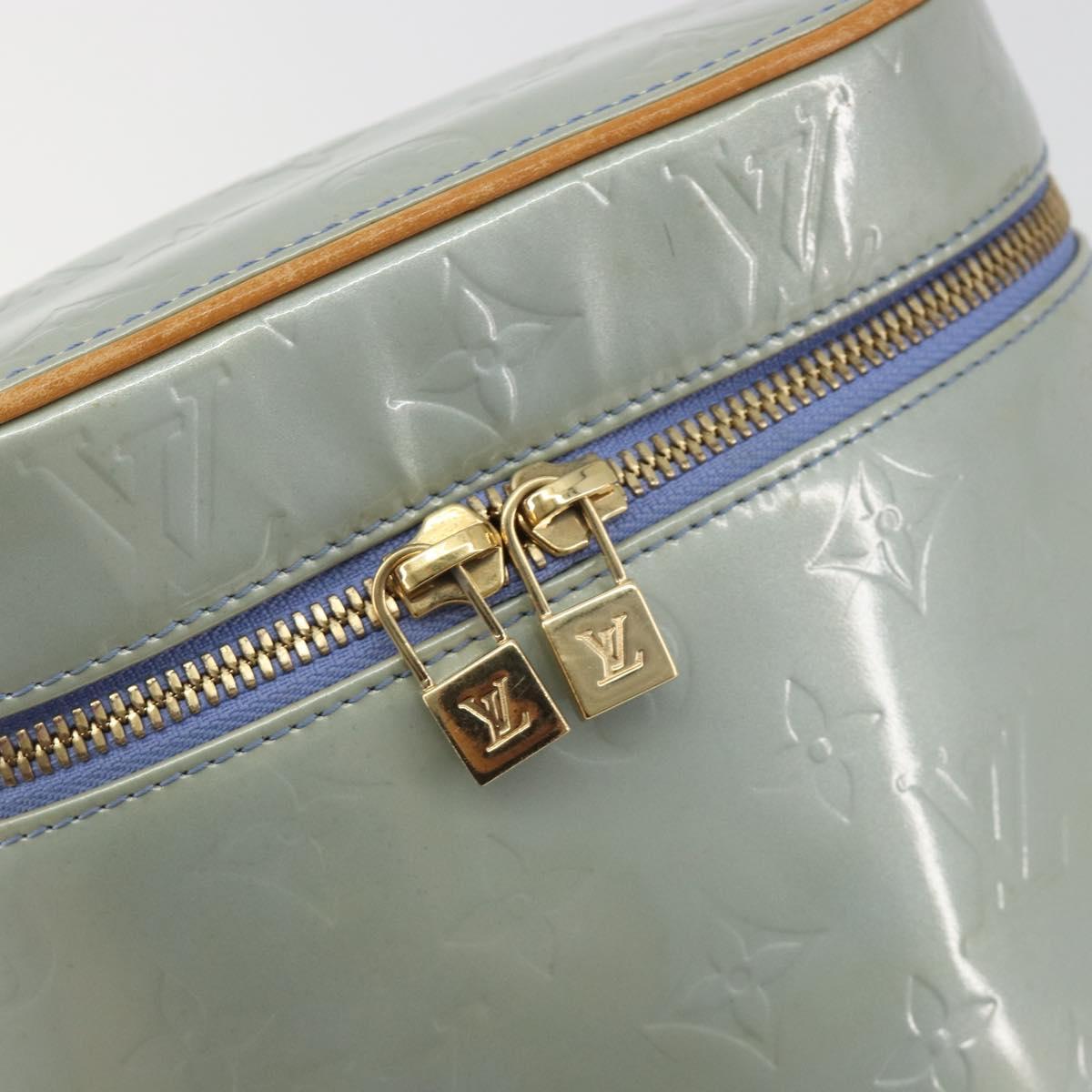 LOUIS VUITTON Monogram Vernis Sullivan Vertical Bag Lavande M91258 Auth 192607A
