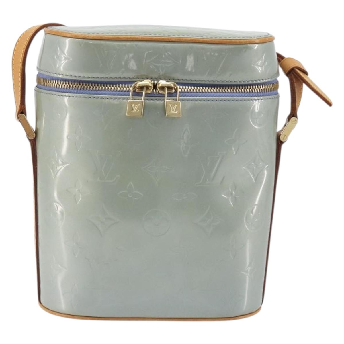 LOUIS VUITTON Monogram Vernis Sullivan Vertical Bag Lavande M91258 Auth 192607A