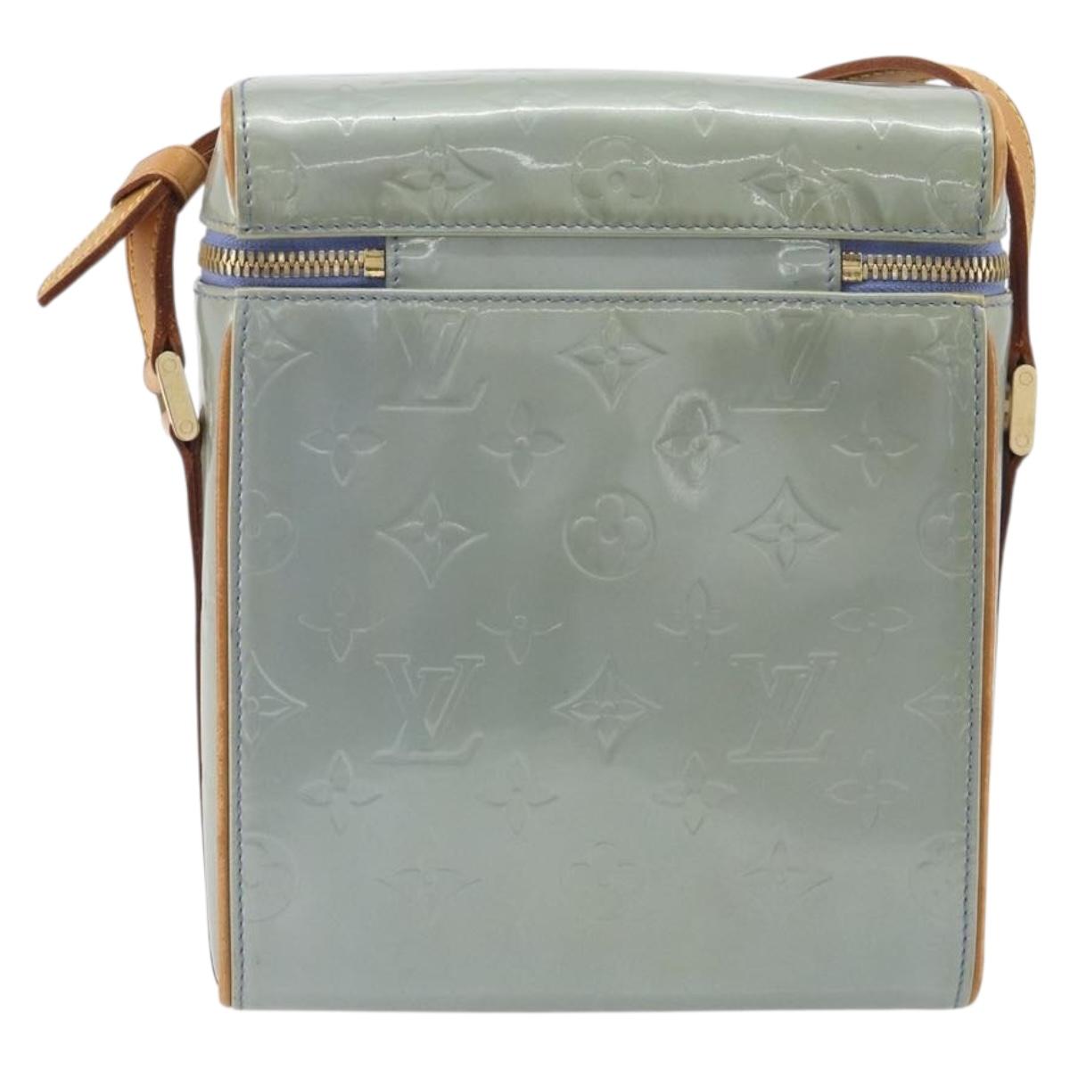 LOUIS VUITTON Monogram Vernis Sullivan Vertical Bag Lavande M91258 Auth 192607A