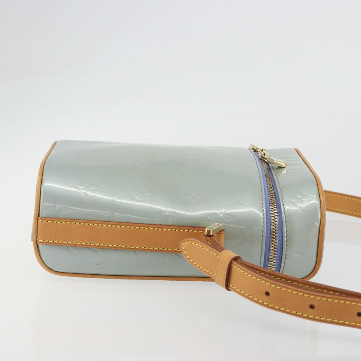 LOUIS VUITTON Monogram Vernis Sullivan Vertical Bag Lavande M91258 Auth 192607A