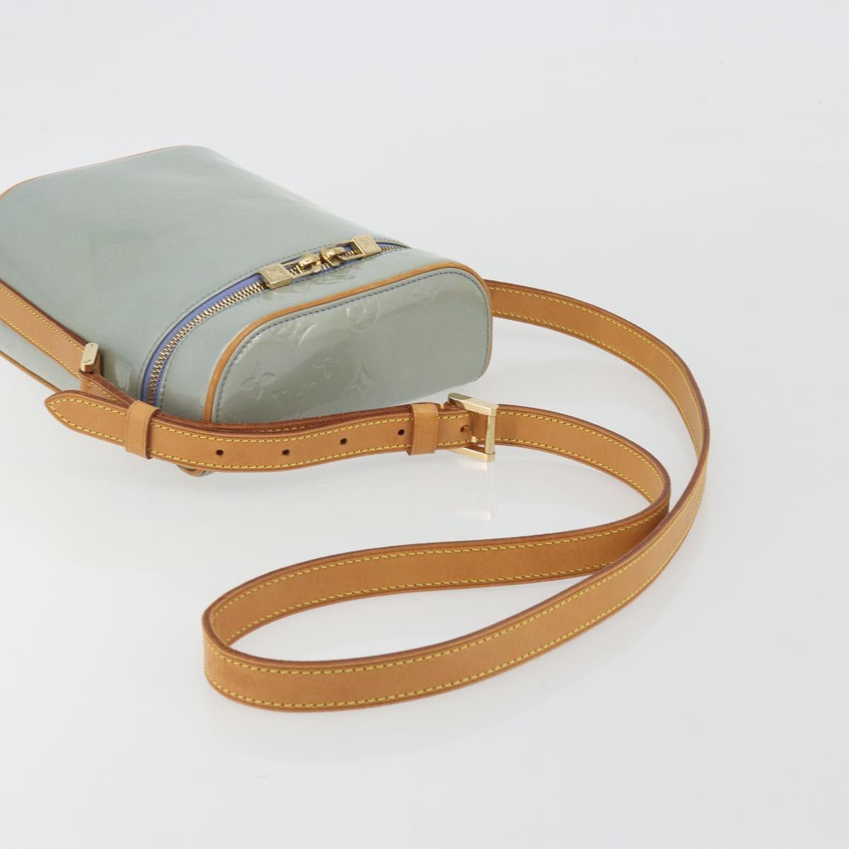 LOUIS VUITTON Monogram Vernis Sullivan Vertical Bag Lavande M91258 Auth 192607A