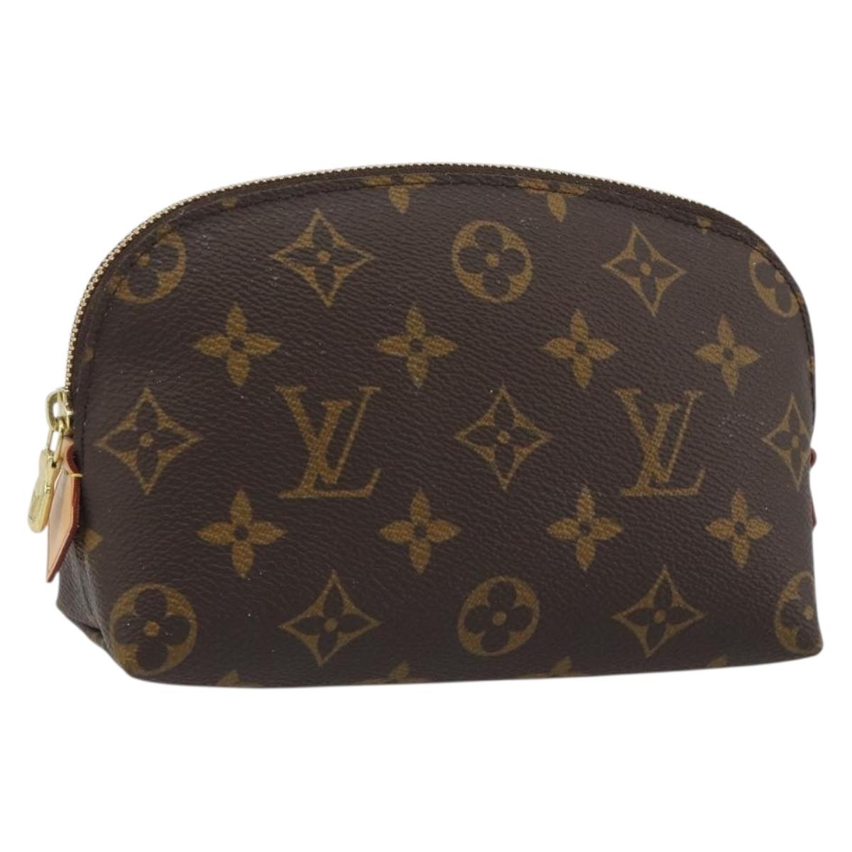 LOUIS VUITTON Monogram Pochette Cosmetic PM Pouch M43998 LV Auth 192609