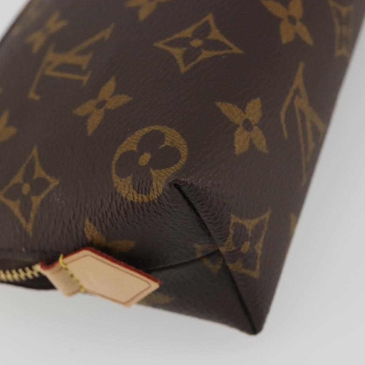 LOUIS VUITTON Monogram Pochette Cosmetic PM Pouch M43998 LV Auth 192609