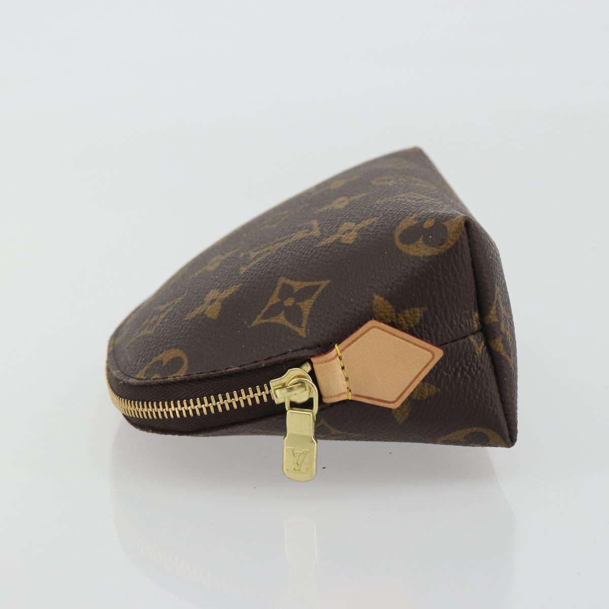 LOUIS VUITTON Monogram Pochette Cosmetic PM Pouch M43998 LV Auth 192609