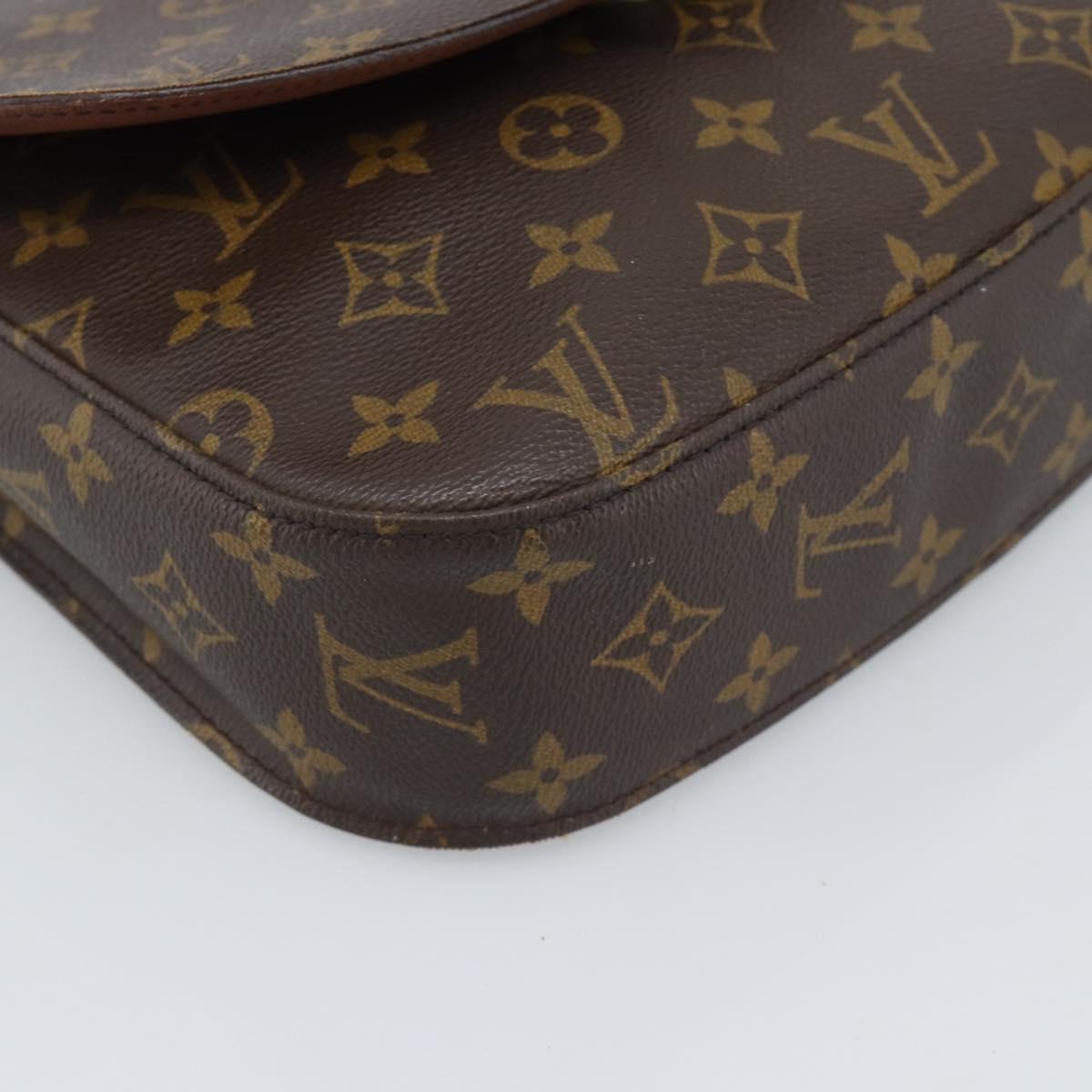 LOUIS VUITTON Monogram Saint Cloud GM Shoulder Bag M51242 LV Auth 192612