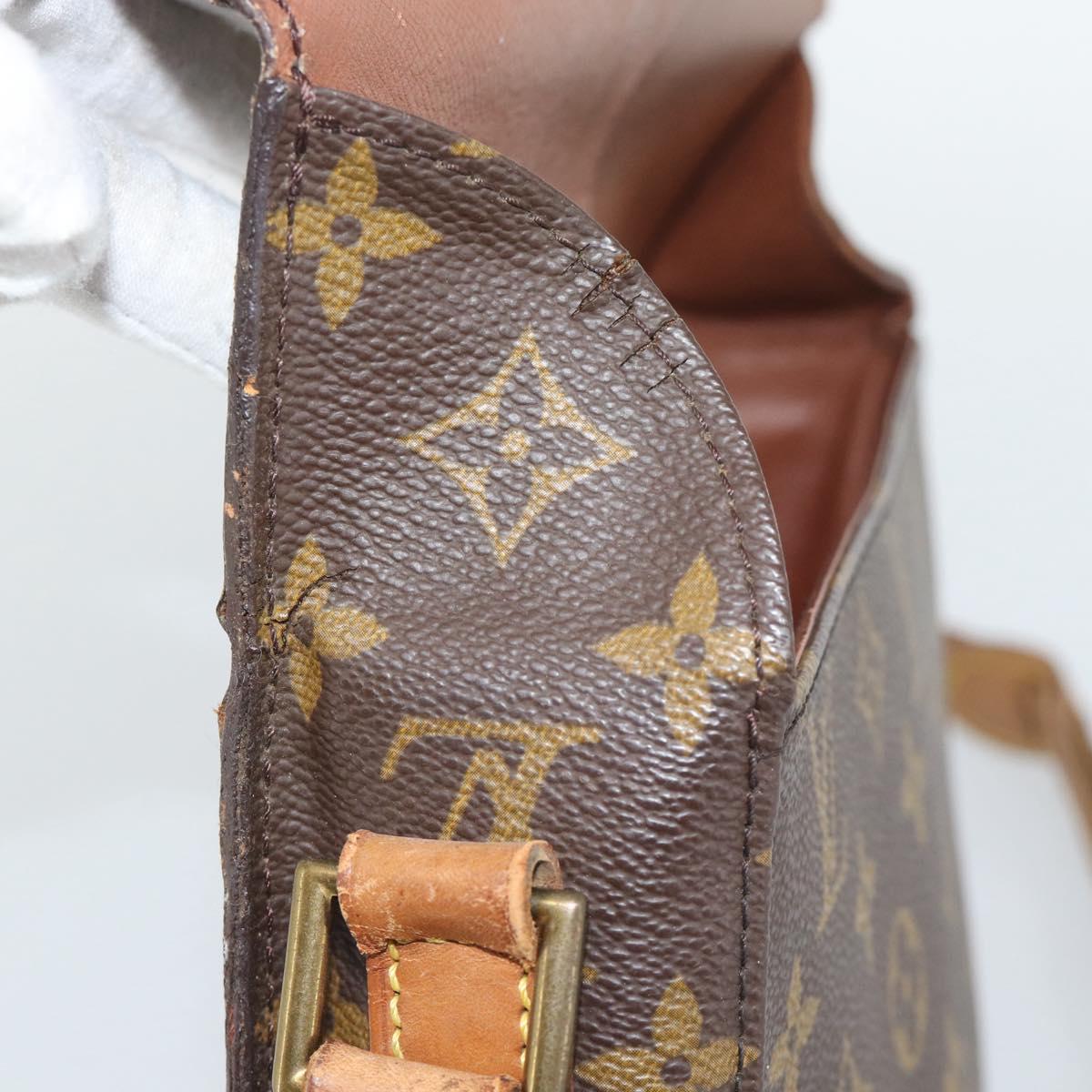 LOUIS VUITTON Monogram Saint Cloud GM Shoulder Bag M51242 LV Auth 192612