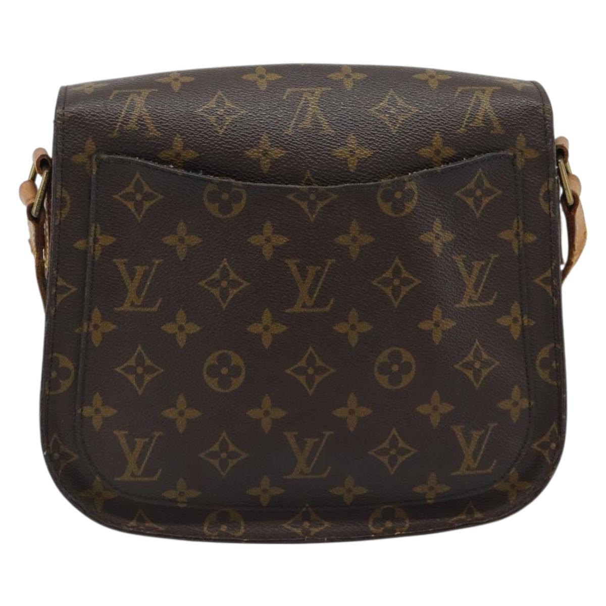 LOUIS VUITTON Monogram Saint Cloud GM Shoulder Bag M51242 LV Auth 192612