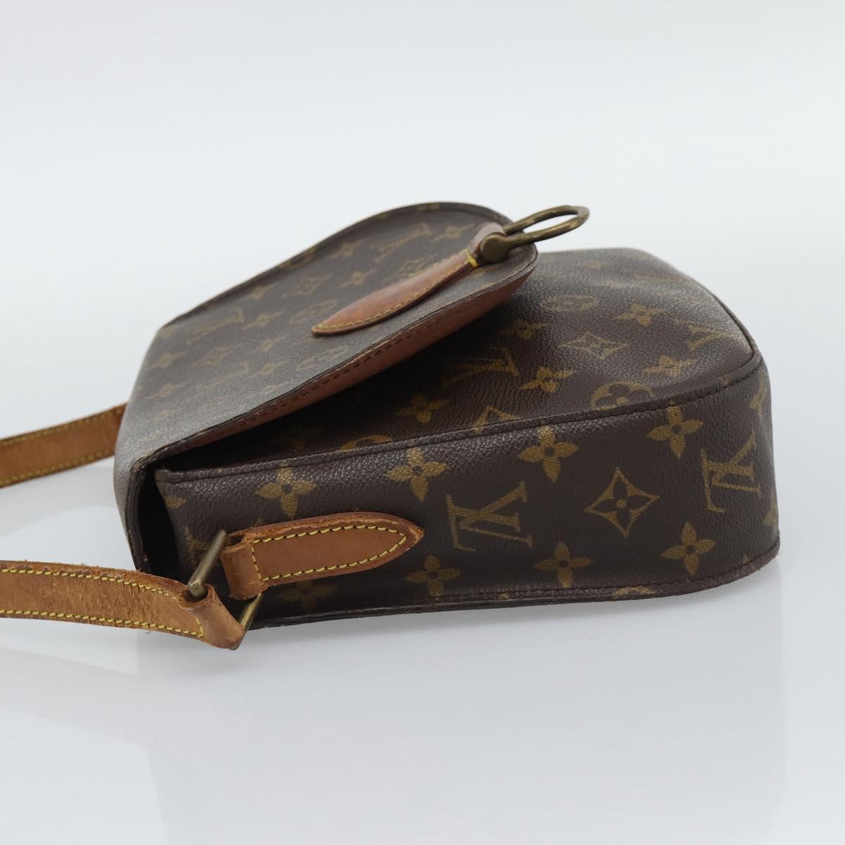 LOUIS VUITTON Monogram Saint Cloud GM Shoulder Bag M51242 LV Auth 192612