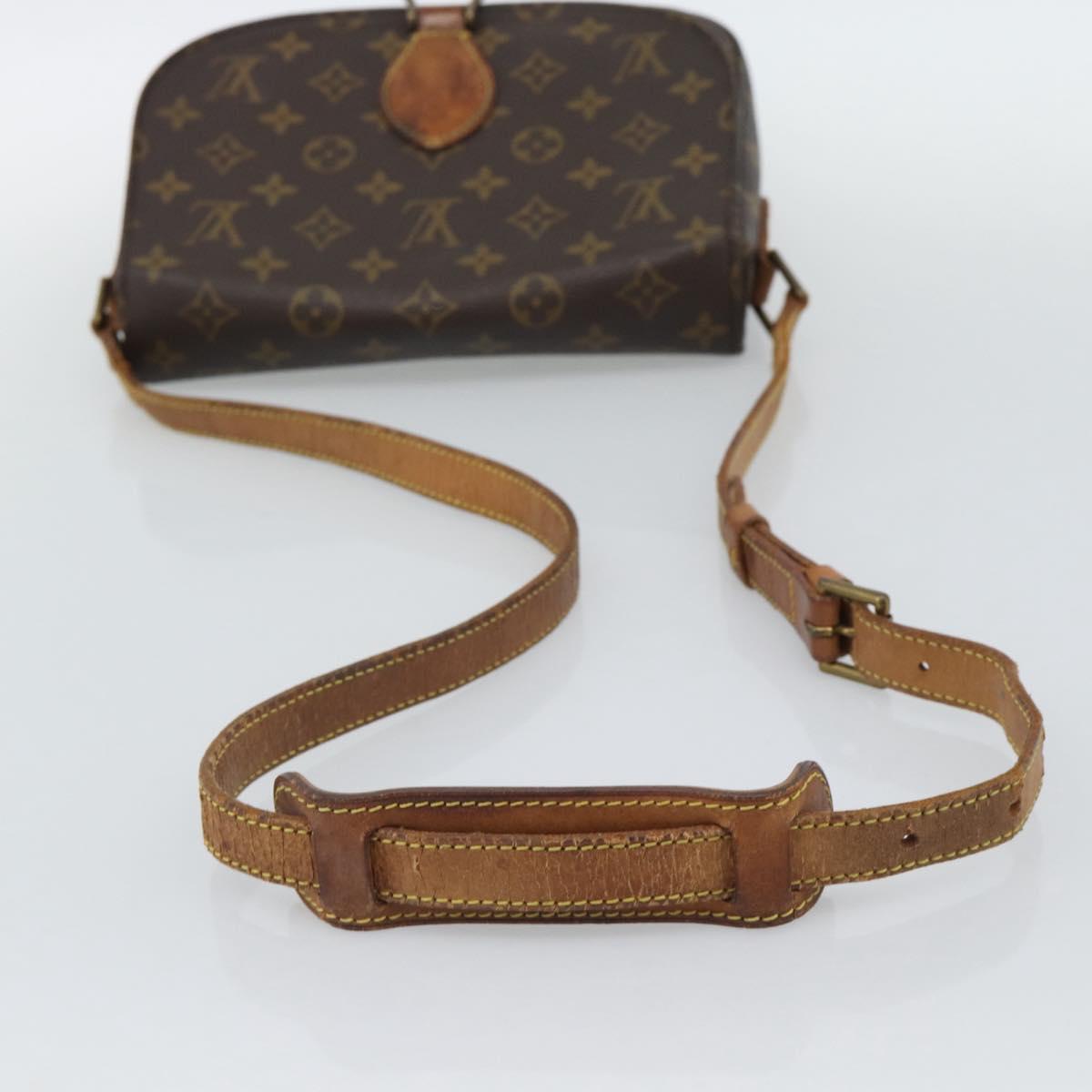 LOUIS VUITTON Monogram Saint Cloud GM Shoulder Bag M51242 LV Auth 192612