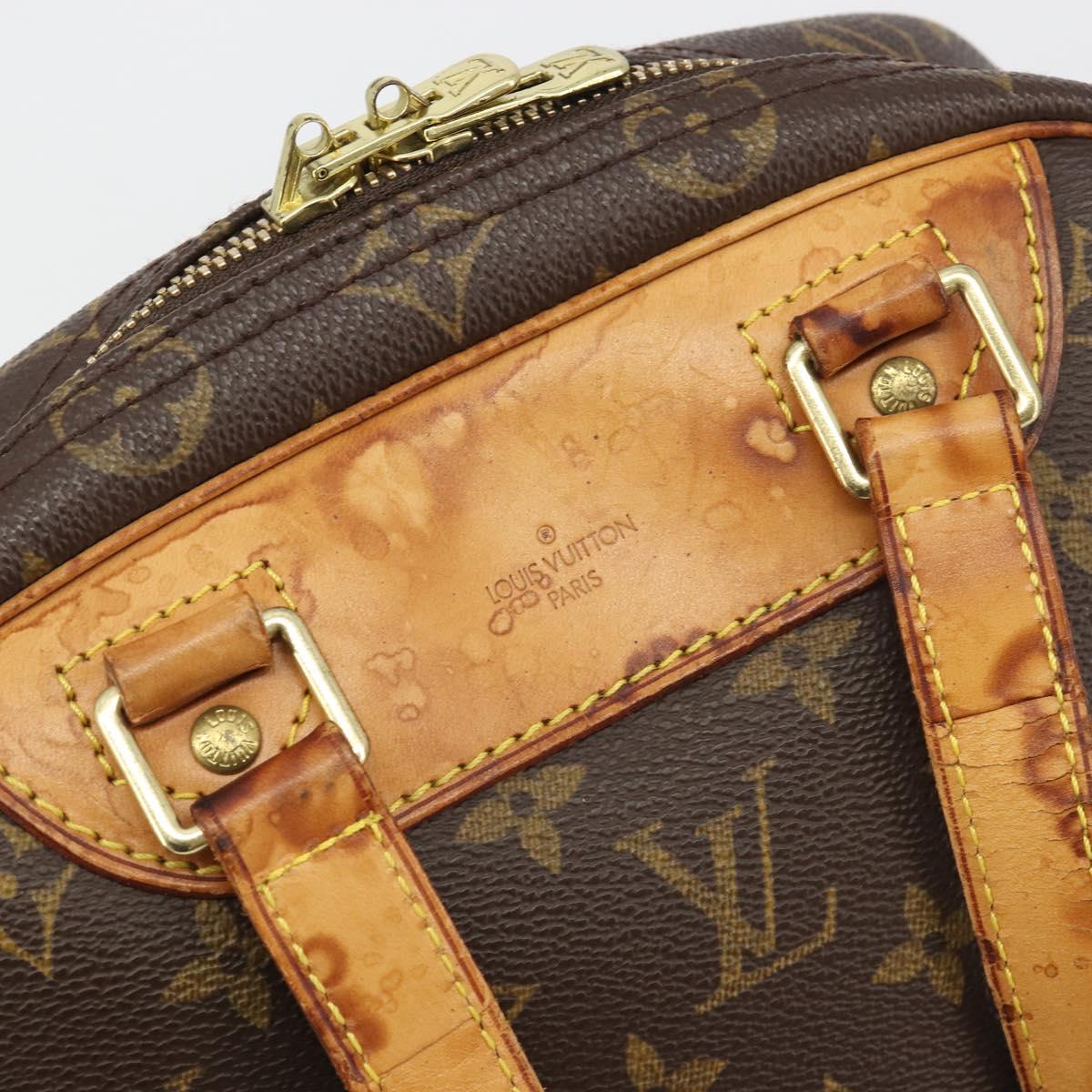 LOUIS VUITTON Monogram Excursion Hand Bag M41450 LV Auth 192626