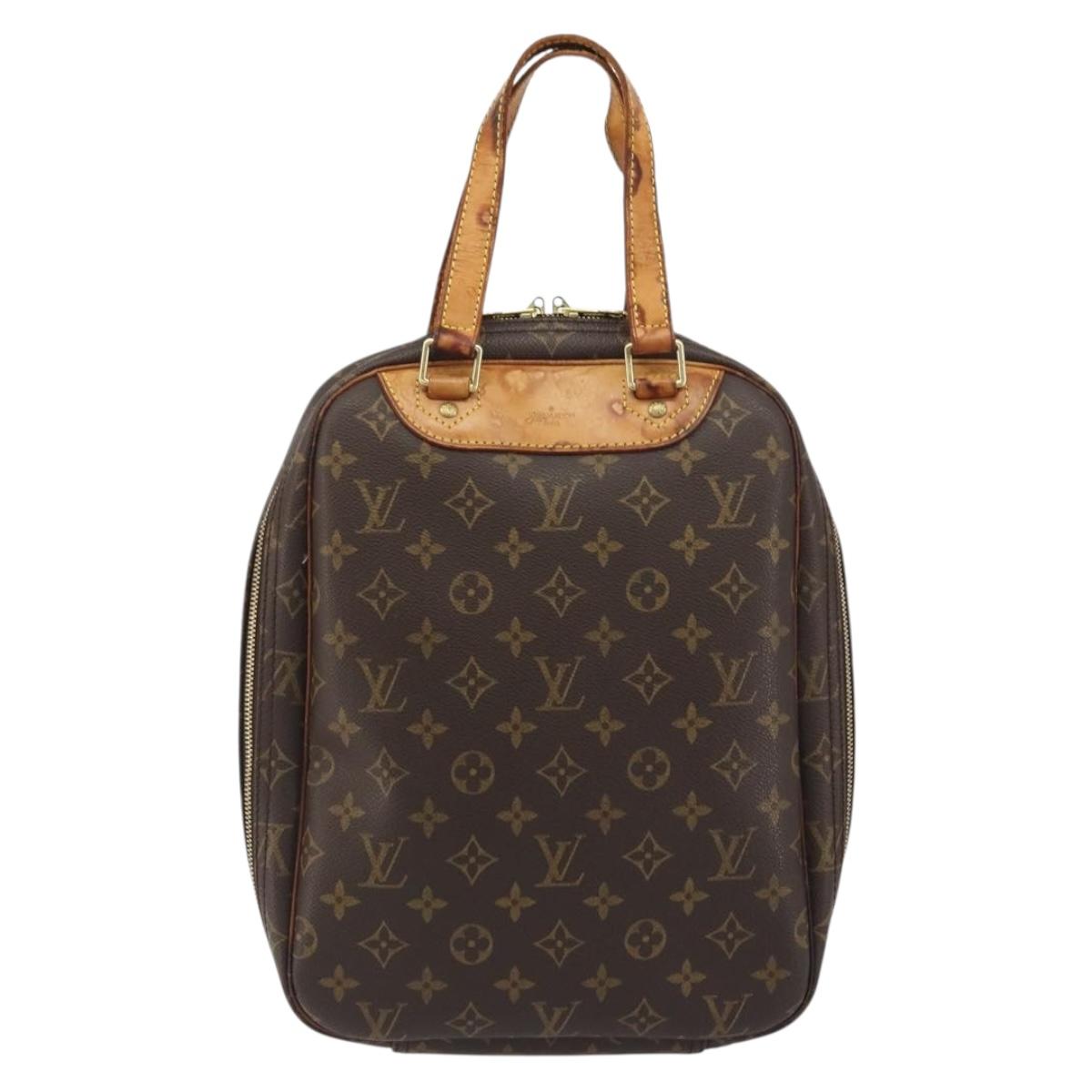 LOUIS VUITTON Monogram Excursion Hand Bag M41450 LV Auth 192626