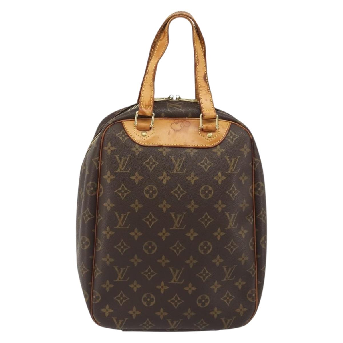 LOUIS VUITTON Monogram Excursion Hand Bag M41450 LV Auth 192626
