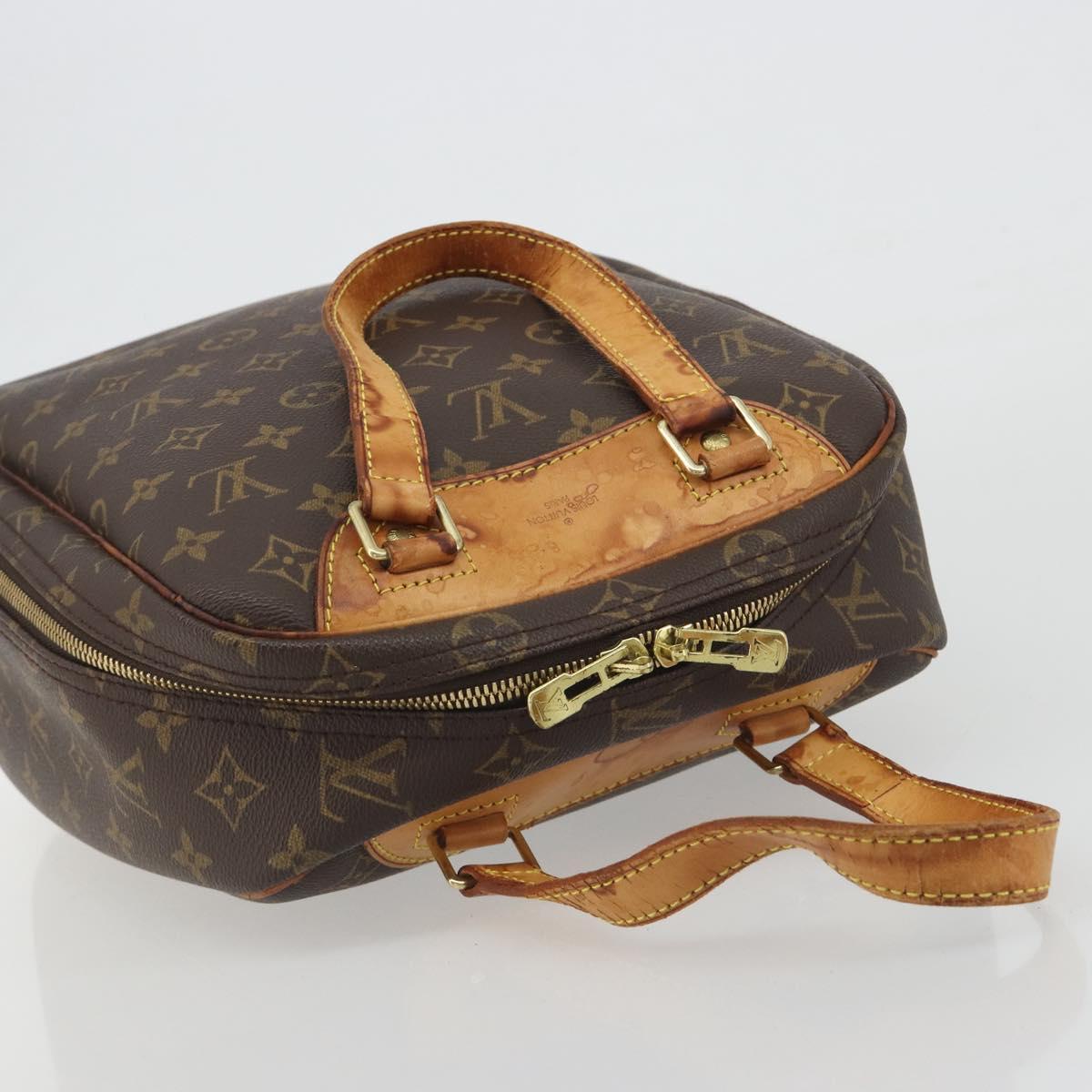 LOUIS VUITTON Monogram Excursion Hand Bag M41450 LV Auth 192626