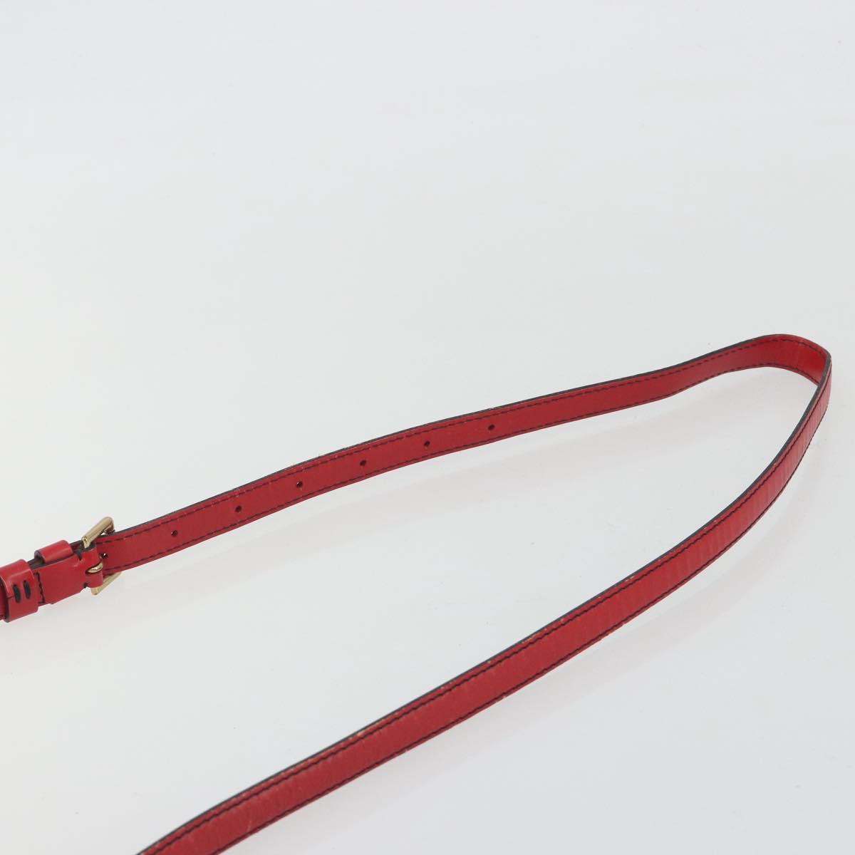 LOUIS VUITTON Epi Saint Cloud PM Shoulder Bag Red M52217 LV Auth 192629