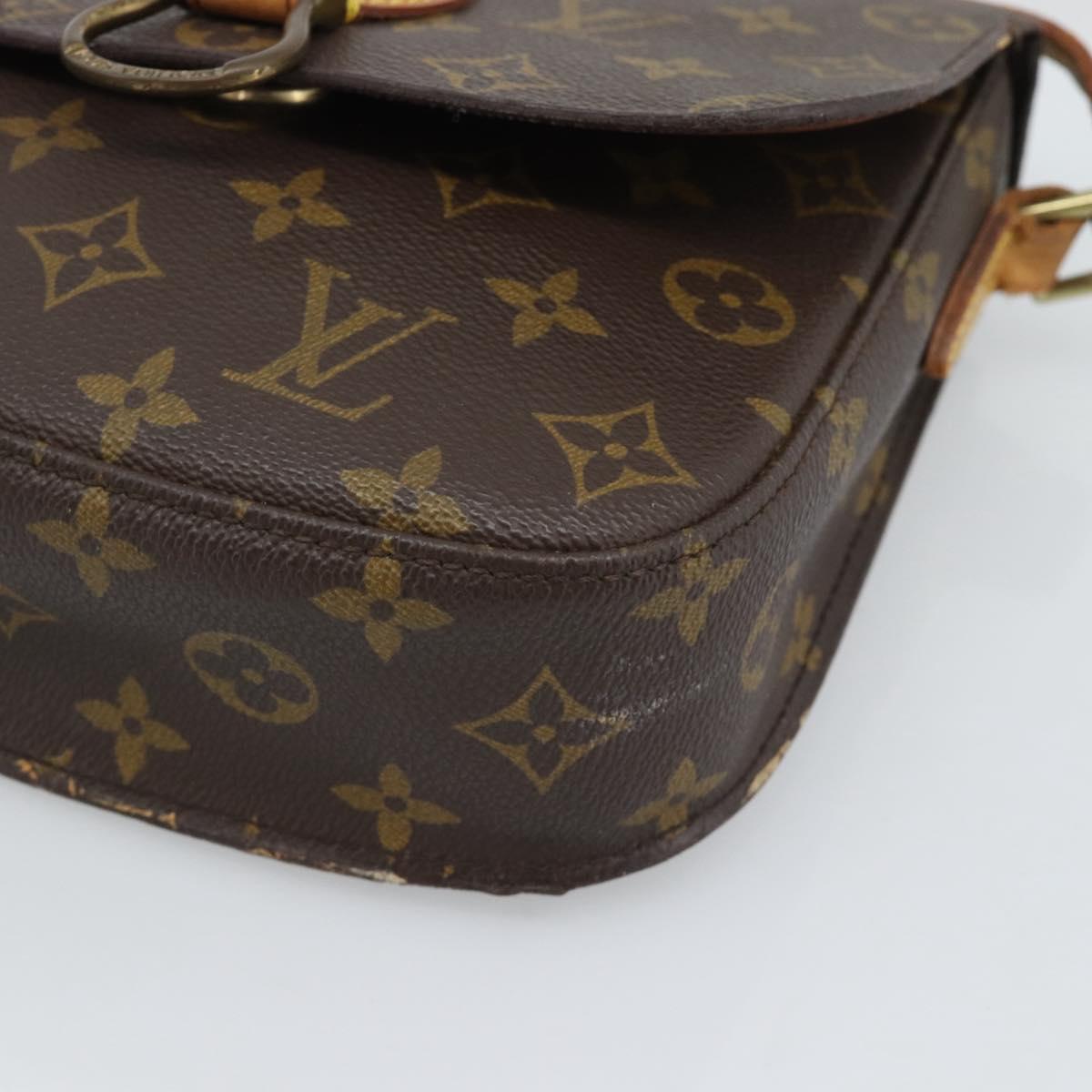 LOUIS VUITTON Monogram Saint Cloud MM Shoulder Bag M51243 LV Auth 192630