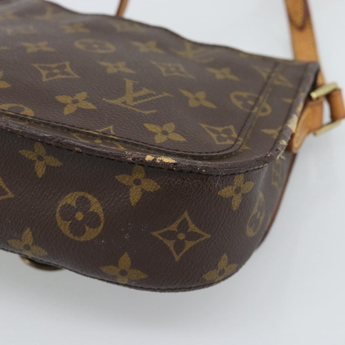 LOUIS VUITTON Monogram Saint Cloud MM Shoulder Bag M51243 LV Auth 192630