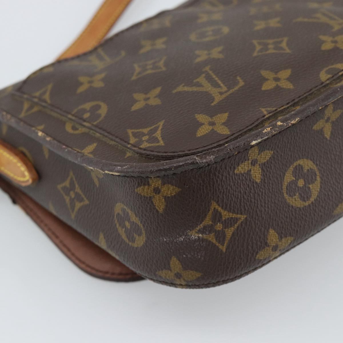 LOUIS VUITTON Monogram Saint Cloud MM Shoulder Bag M51243 LV Auth 192630