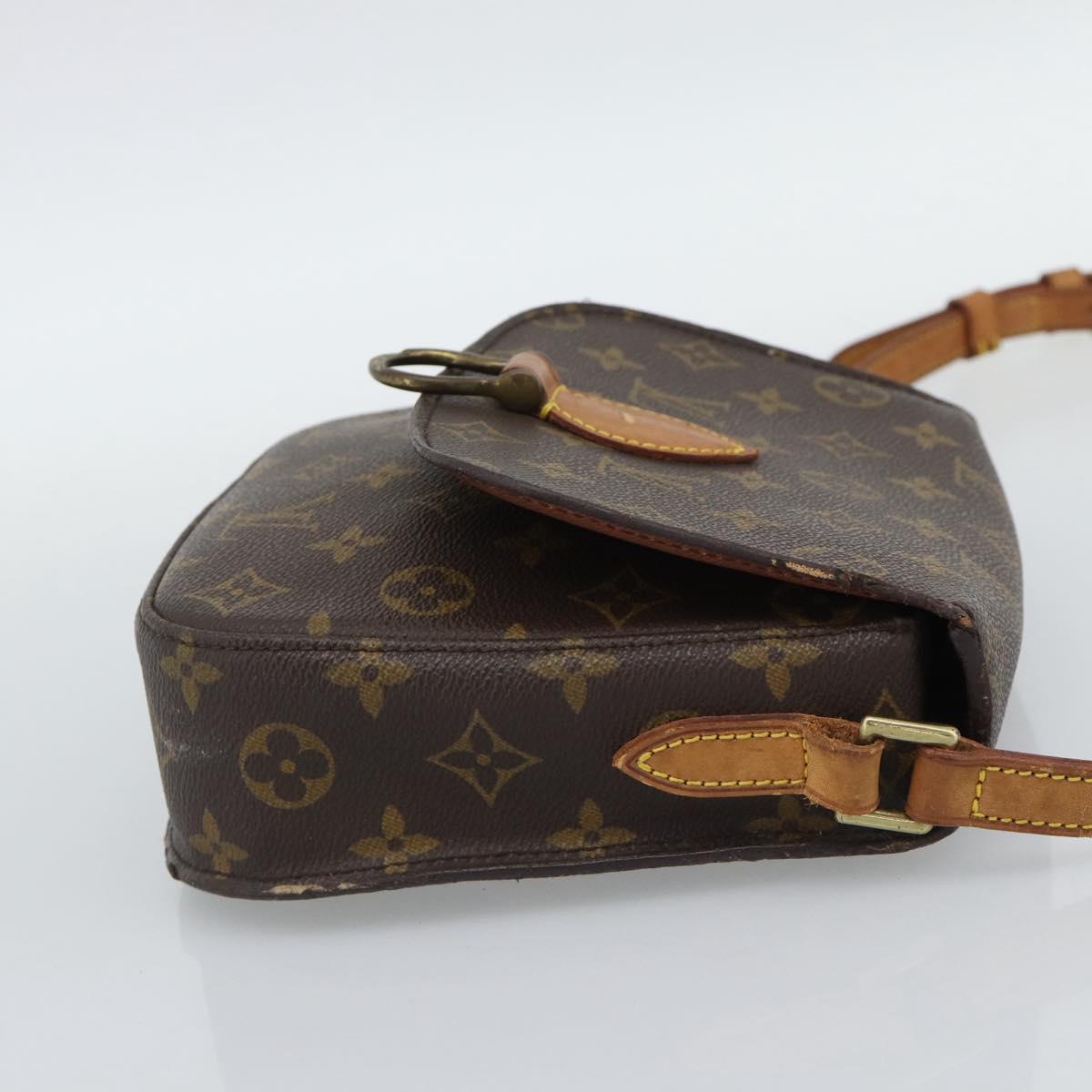 LOUIS VUITTON Monogram Saint Cloud MM Shoulder Bag M51243 LV Auth 192630