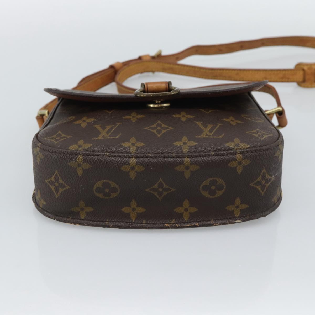 LOUIS VUITTON Monogram Saint Cloud MM Shoulder Bag M51243 LV Auth 192630