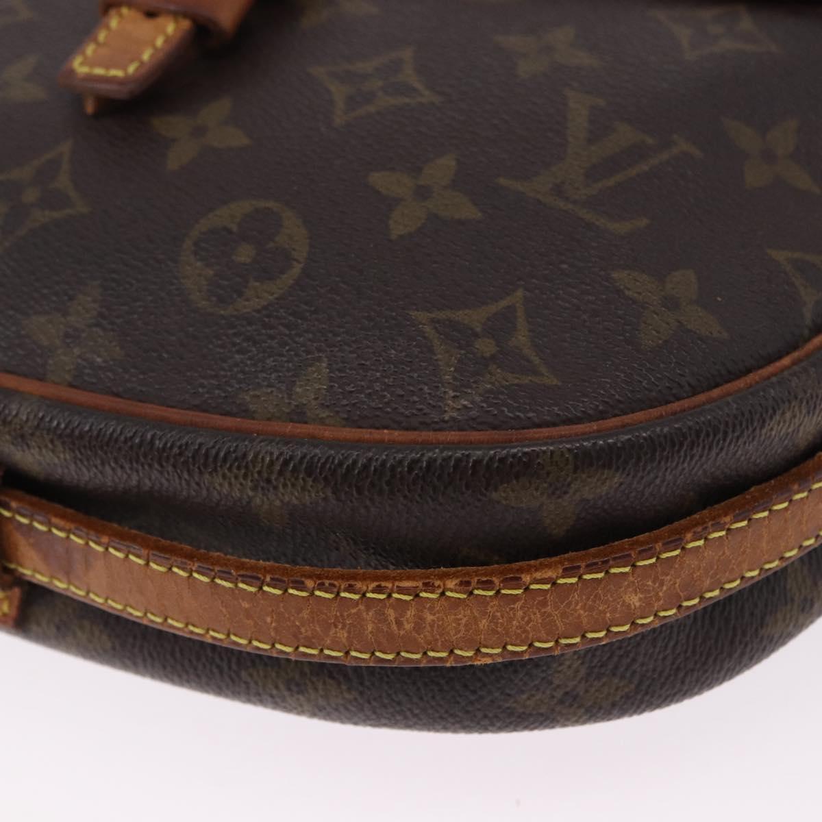 LOUIS VUITTON Monogram Jeune Fille MM Shoulder Bag M51226 LV Auth 192633