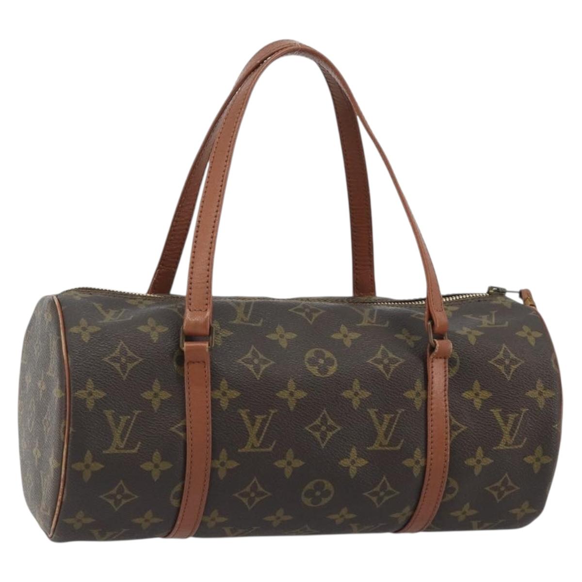 LOUIS VUITTON Monogram Papillon 30 Hand Bag M51365 LV Auth 192641A