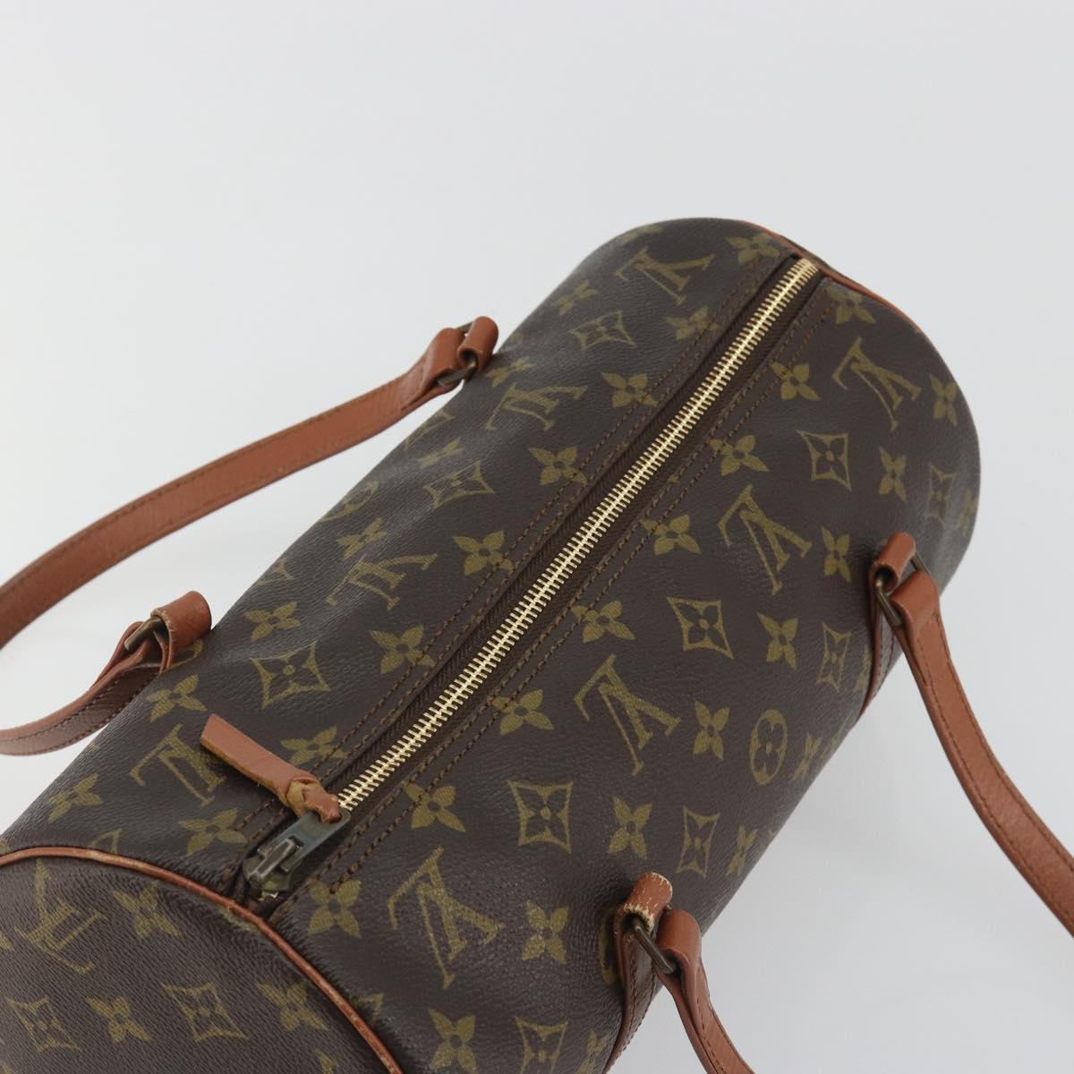 LOUIS VUITTON Monogram Papillon 30 Hand Bag M51365 LV Auth 192641A