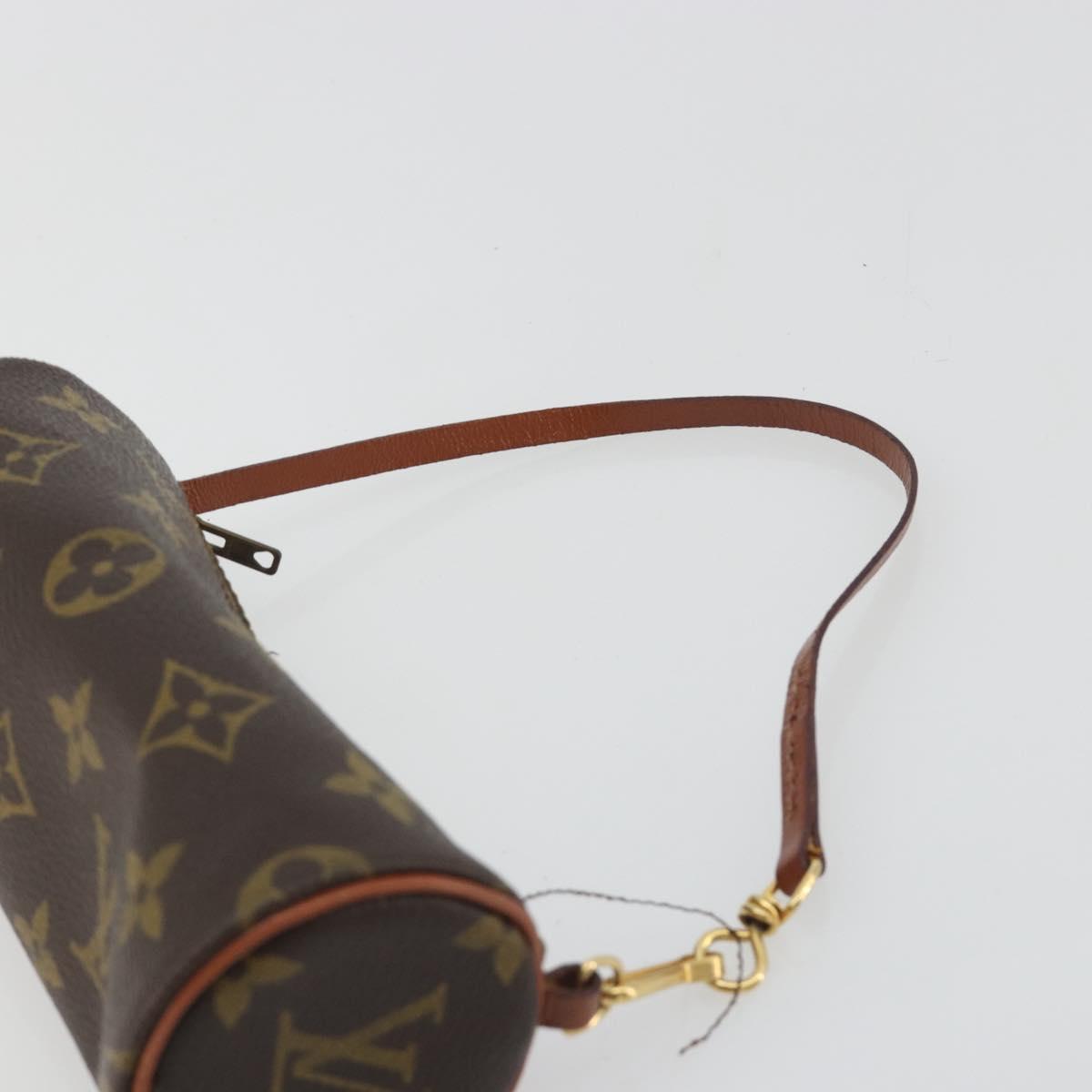 LOUIS VUITTON Monogram Papillon Pouch LV Auth 192642