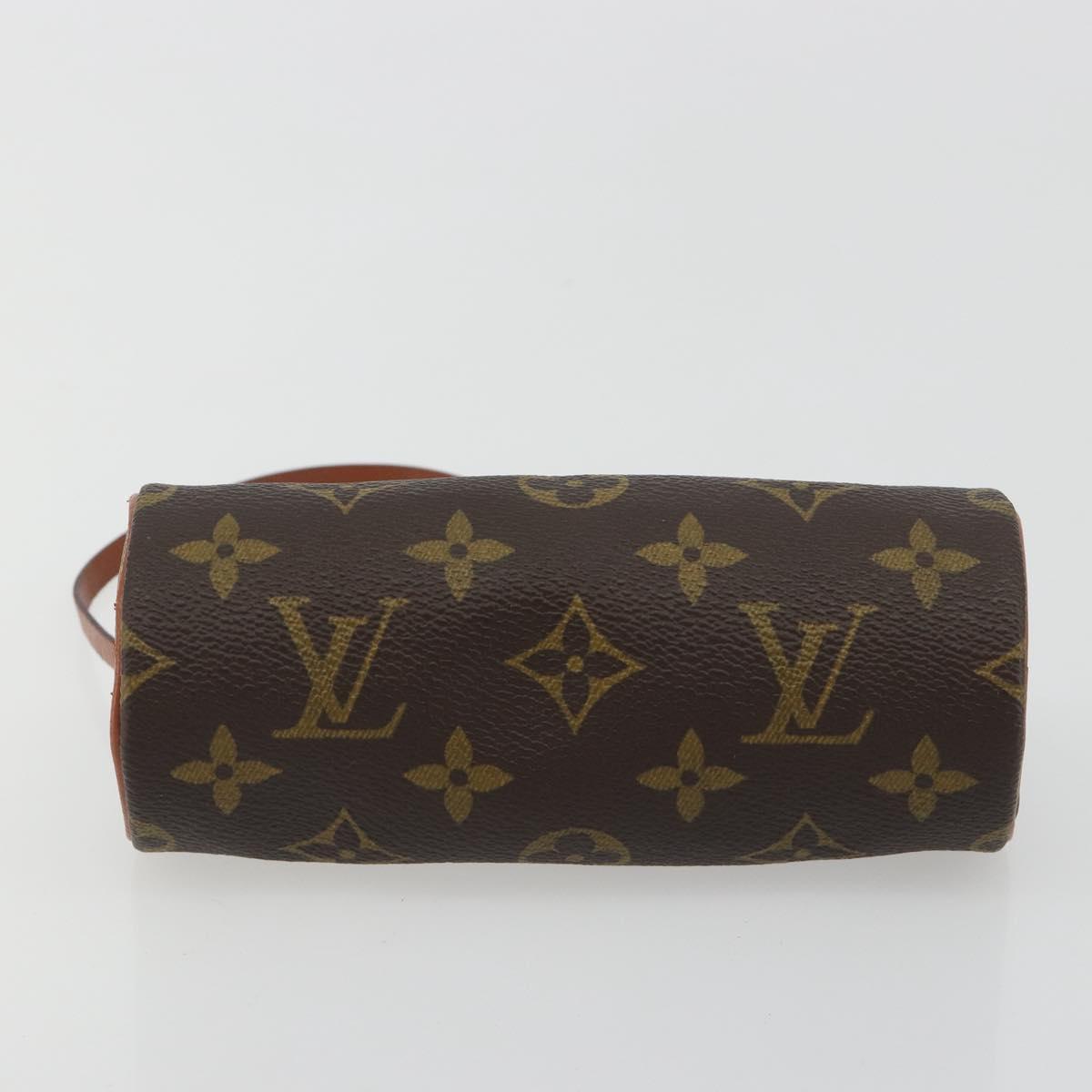 LOUIS VUITTON Monogram Papillon Pouch LV Auth 192642