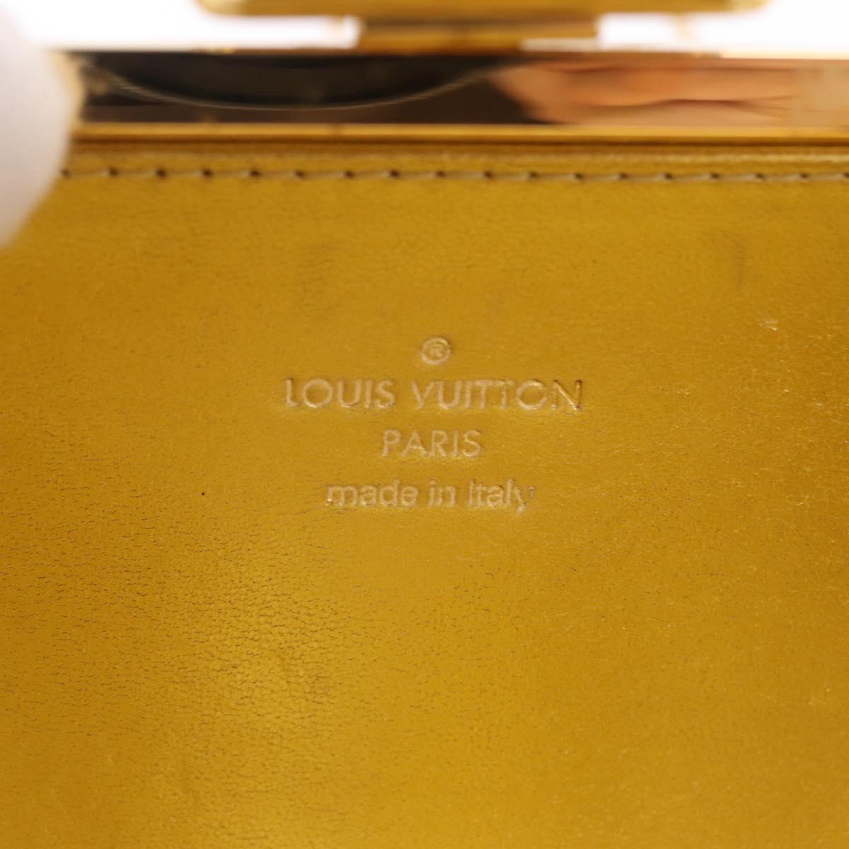 LOUIS VUITTON Monogram motard Minodiere Clutch Bag Black M95750 Auth 192645SAV