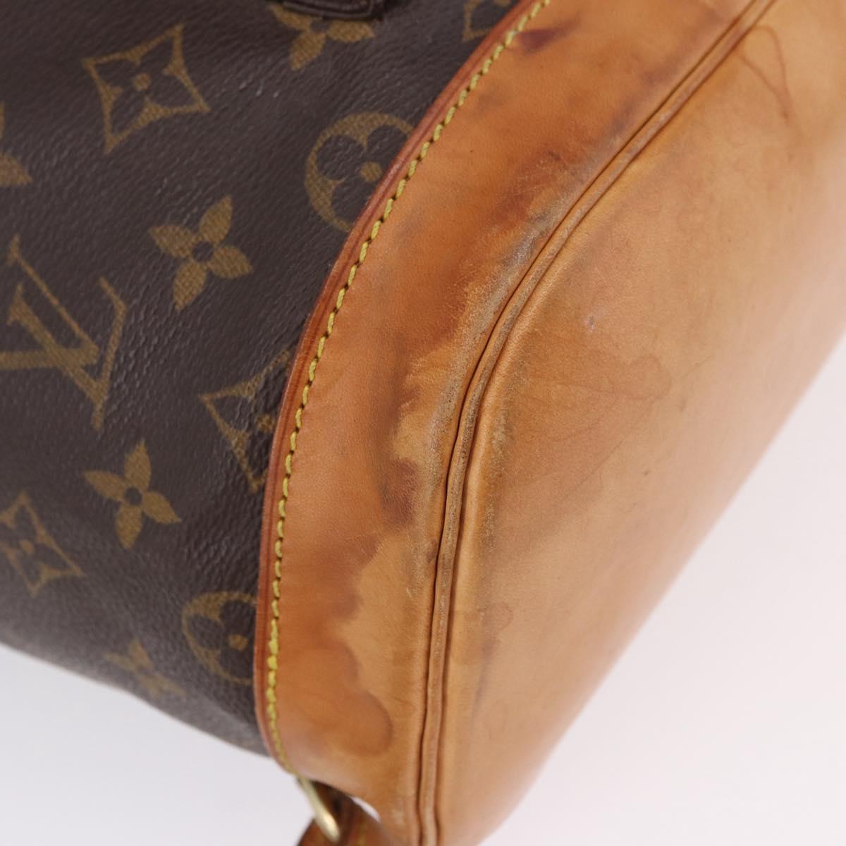 LOUIS VUITTON Monogram Montsouris GM Backpack M51135 LV Auth 192651A