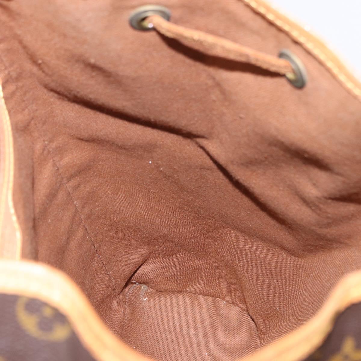 LOUIS VUITTON Monogram Montsouris GM Backpack M51135 LV Auth 192651A
