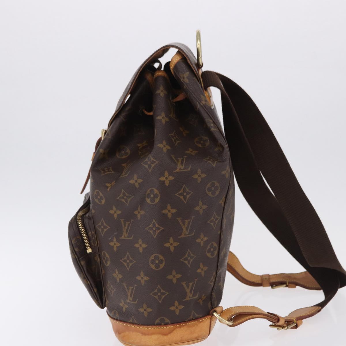 LOUIS VUITTON Monogram Montsouris GM Backpack M51135 LV Auth 192651A