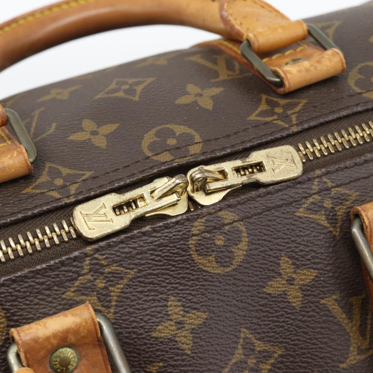 LOUIS VUITTON Monogram Keepall 50 Boston Bag M41426 LV Auth 192652