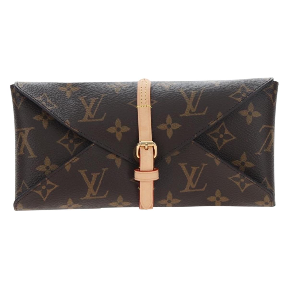 LOUIS VUITTON Monogram Etui6 Paille Accessory Case GI0477 LV Auth 192656M