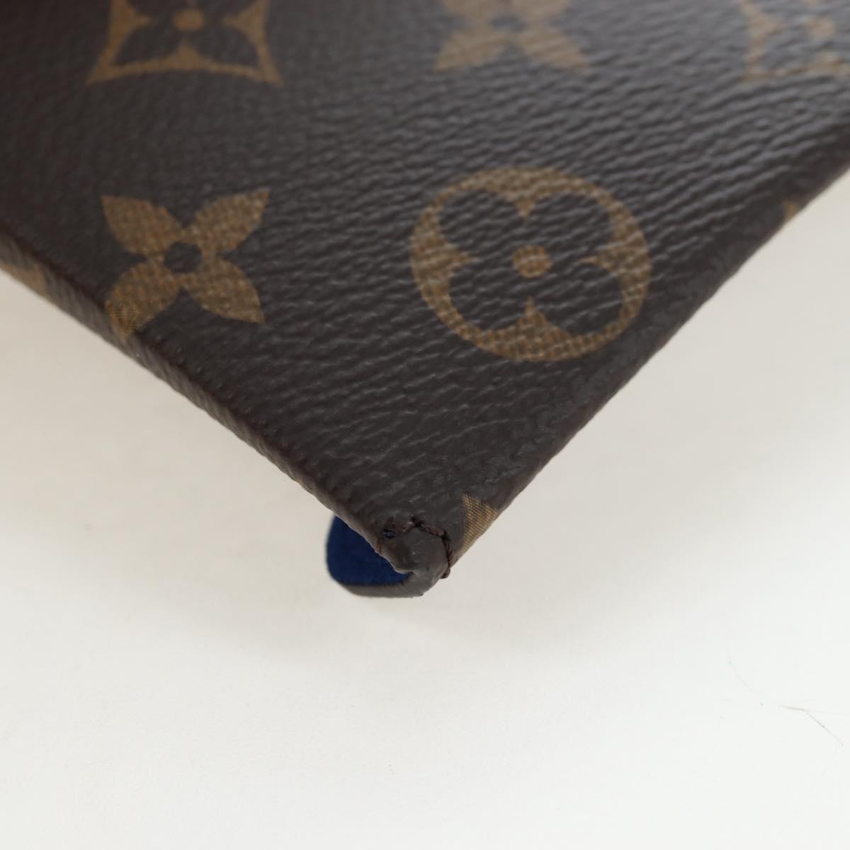 LOUIS VUITTON Monogram Etui6 Paille Accessory Case GI0477 LV Auth 192656M