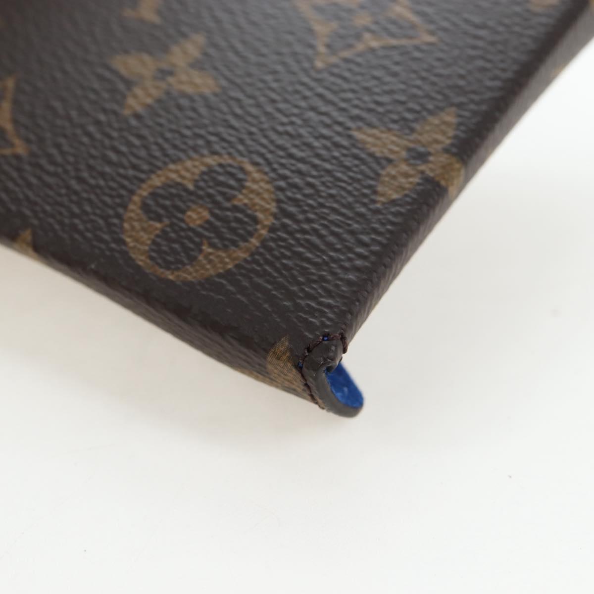 LOUIS VUITTON Monogram Etui6 Paille Accessory Case GI0477 LV Auth 192656M